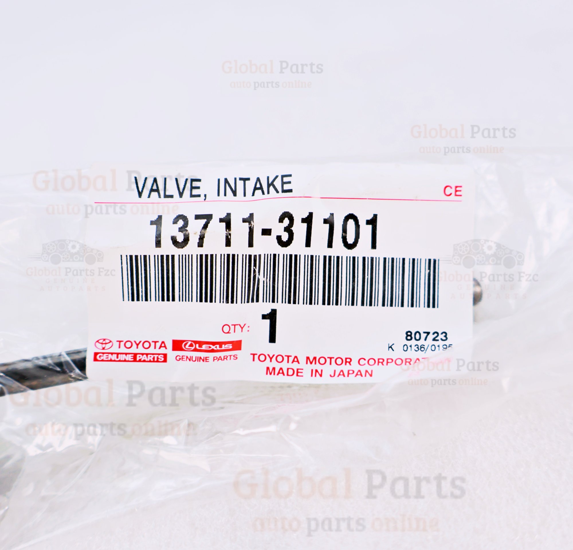 Genuine Toyota OEM Intake Valve - 13711-31101