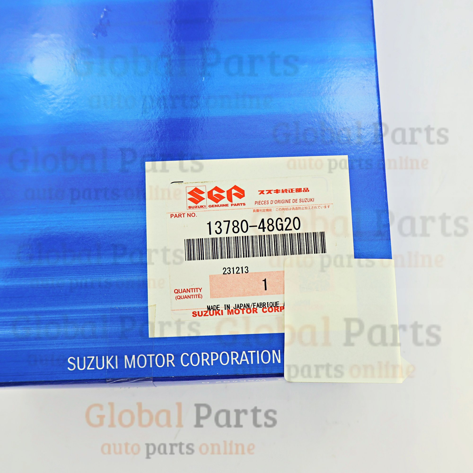 Genuine Suzuki OEM Air Cleaner Filter - 13780-48G20