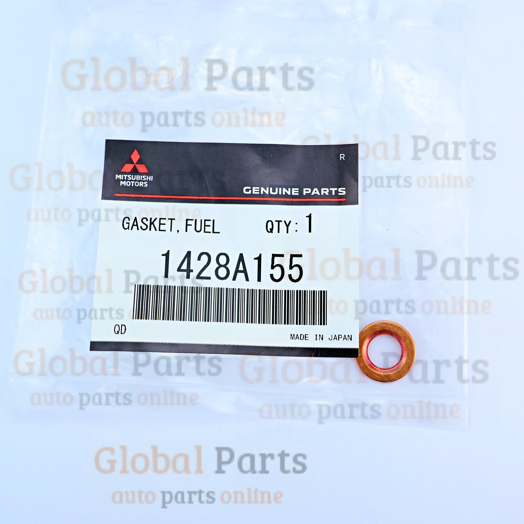 Genuine Mitsubishi OEM Fuel Injector Assembly - 1428A155