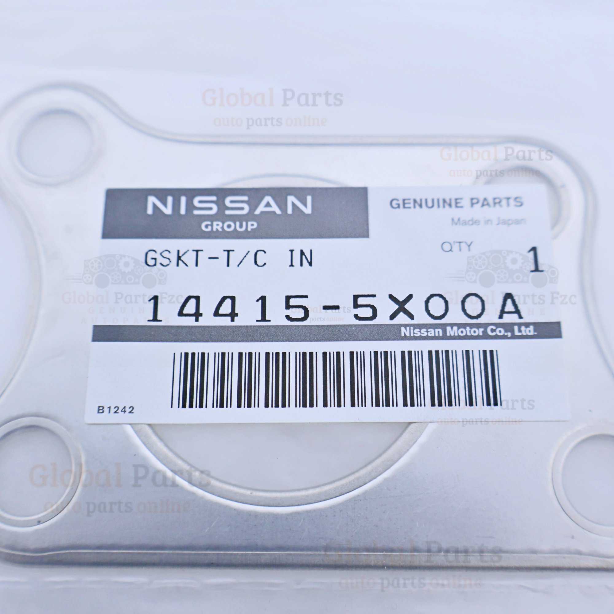 Genuine Nissan OEM Turbocharger Inlet Gasket - 14415-5X00A
