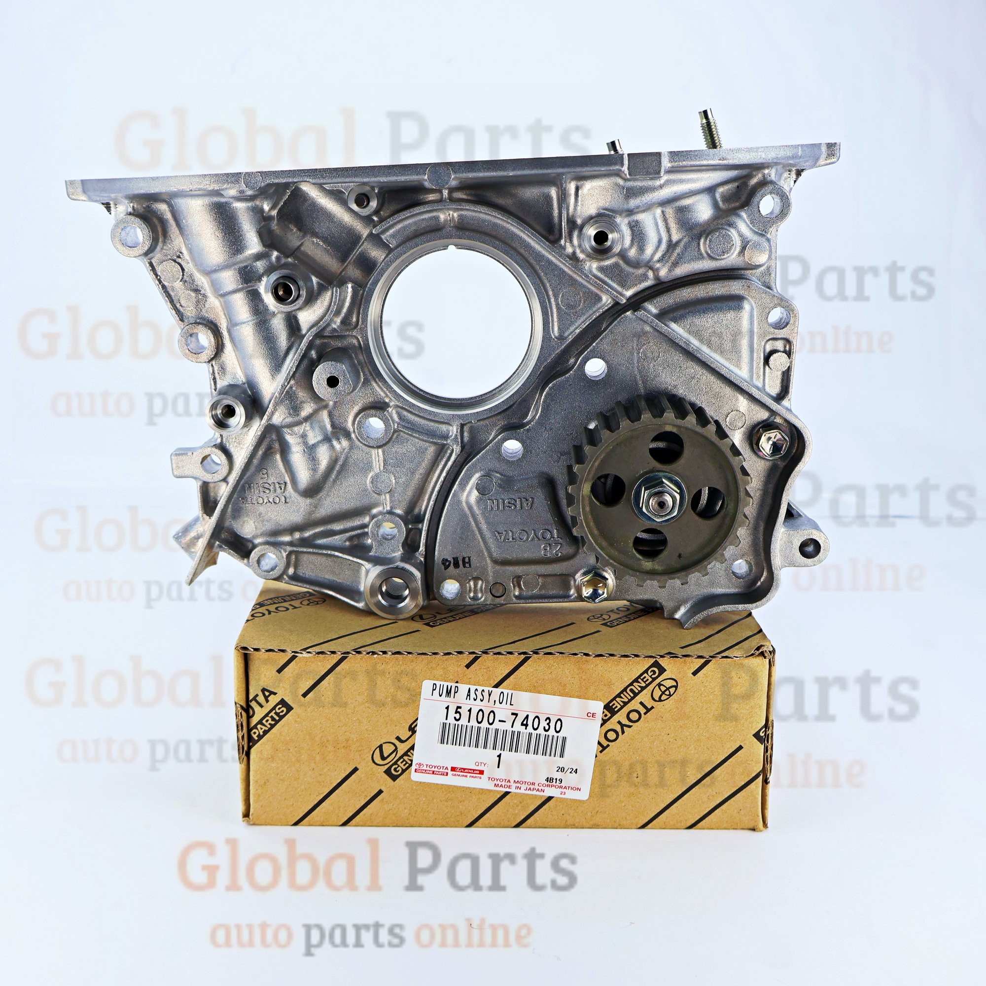 Genuine Toyota OEM Engine Oil Pump - 15100-74030
