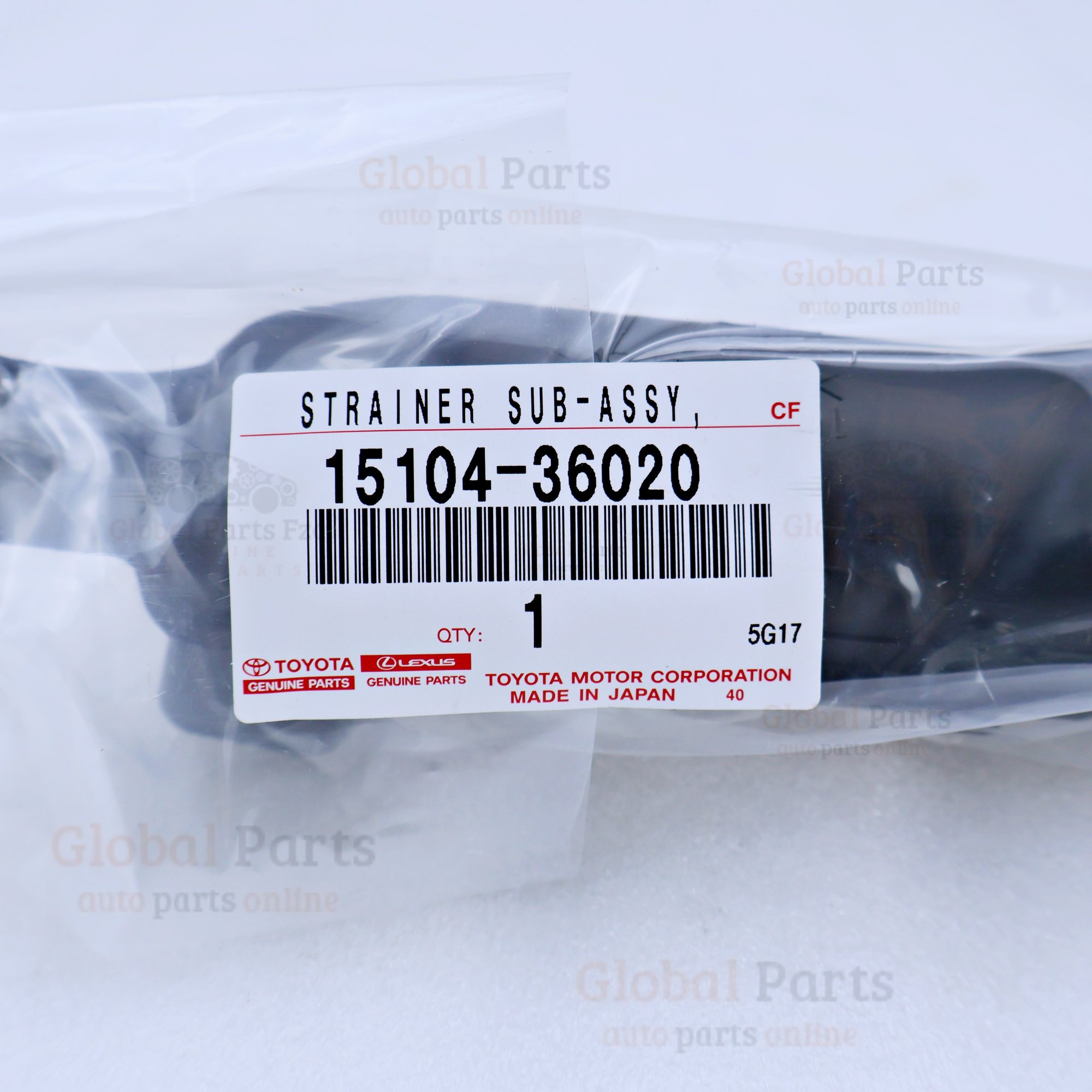 Genuine Toyota OEM Oil Strainer - 15104-36020