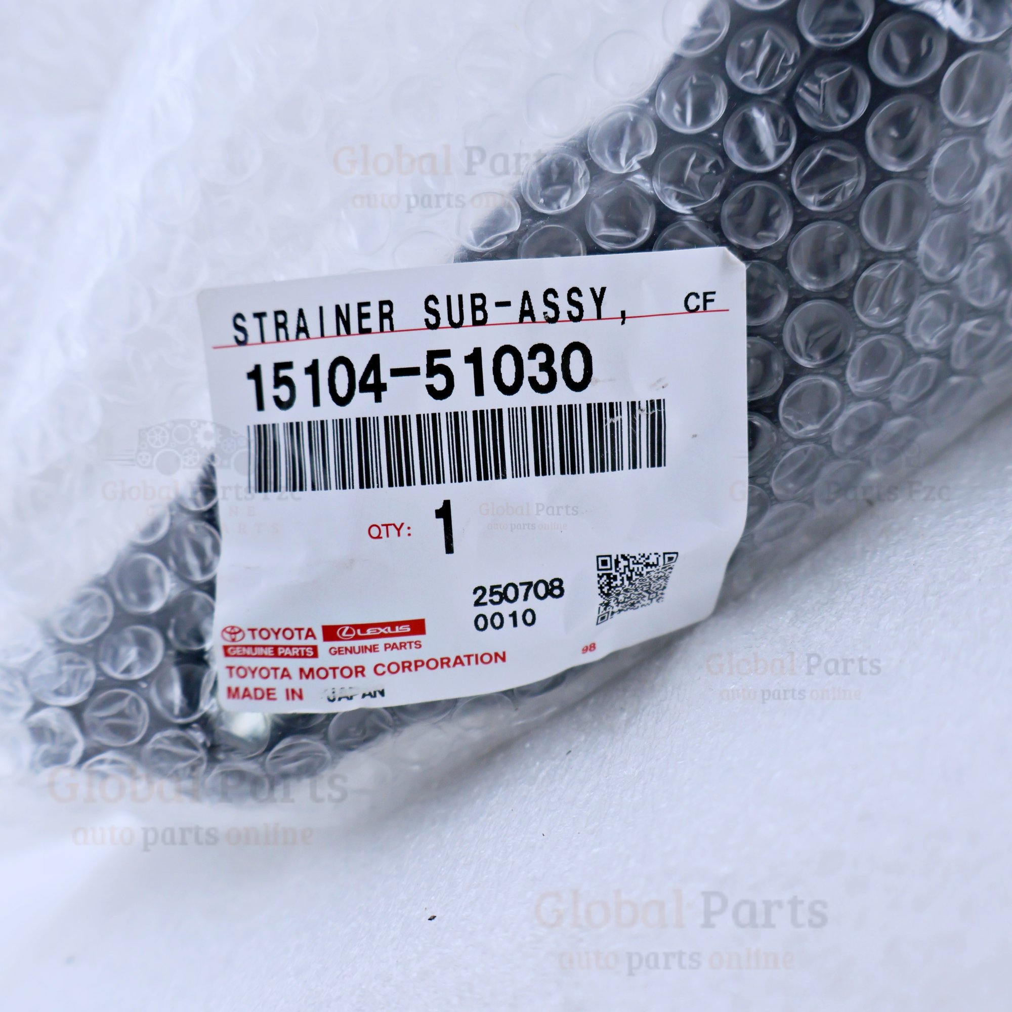 Genuine Toyota OEM Strainer Assembly - 15104-51030