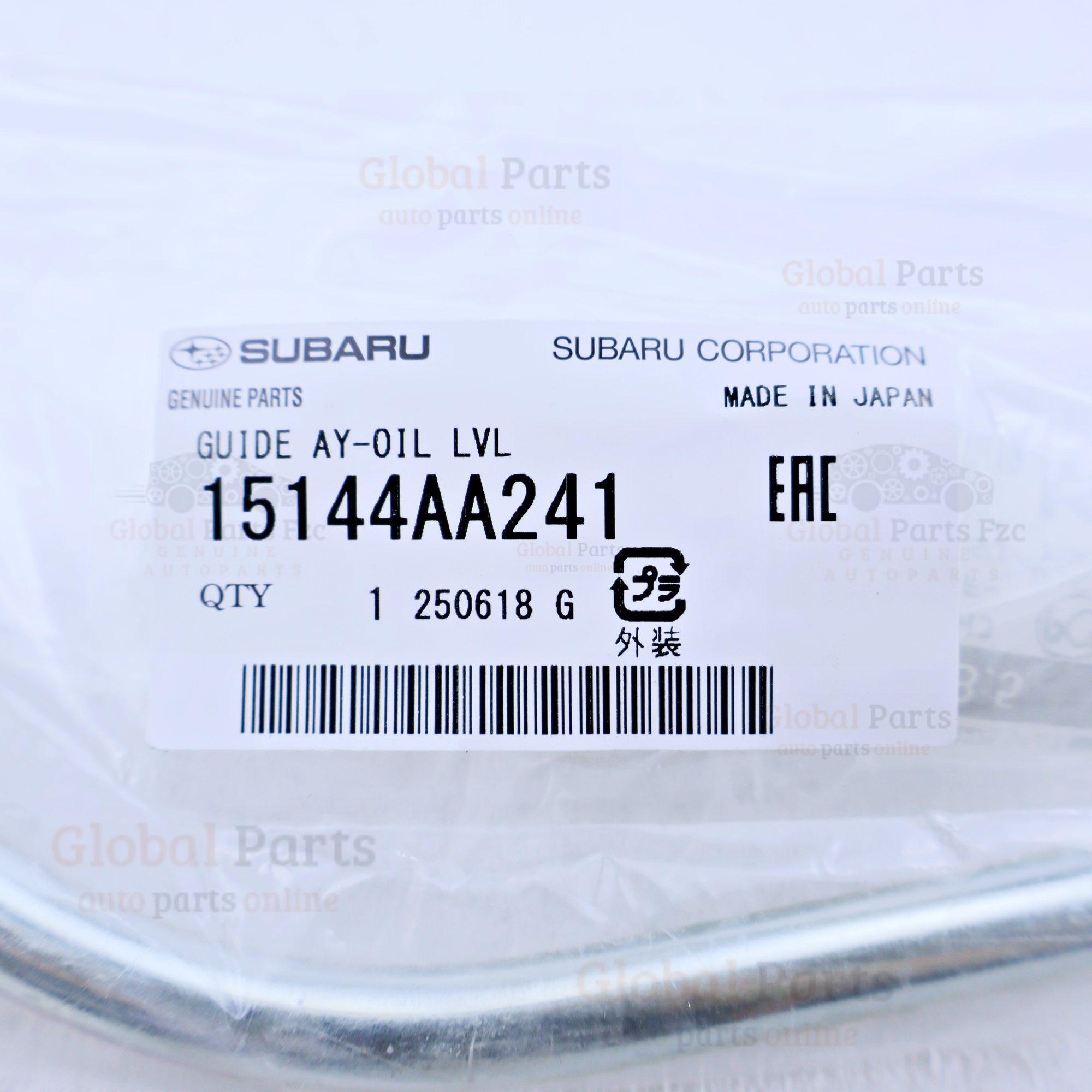 Genuine Subaru OEM Oil Level Guide Assembly - 15144-AA241