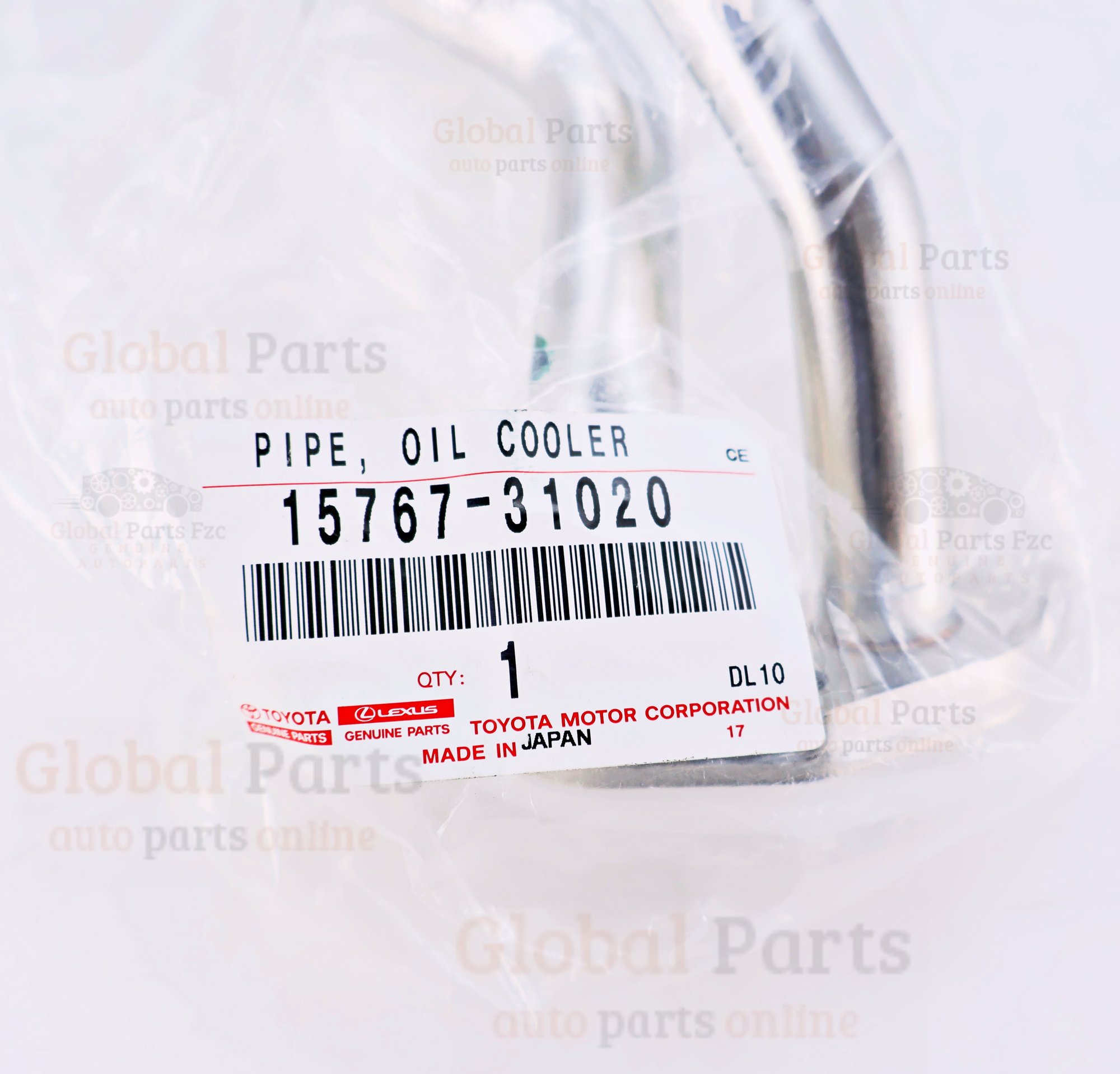 Genuine Toyota OEM Oil Cooler Pipe - 15767-31020