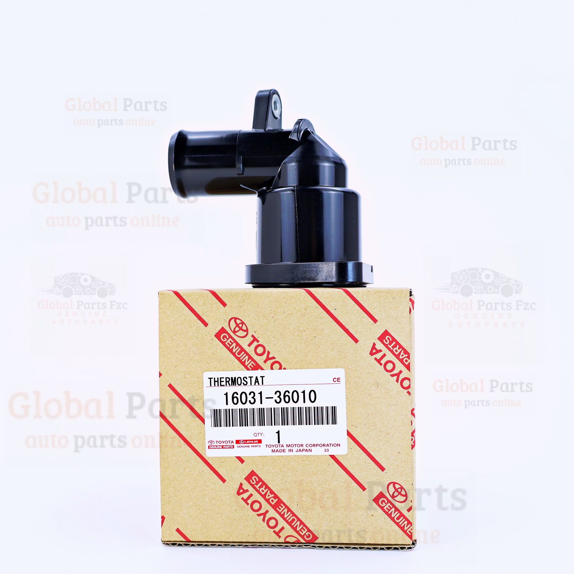 Genuine Toyota OEM Engine Coolant Thermostat - 16031-36010