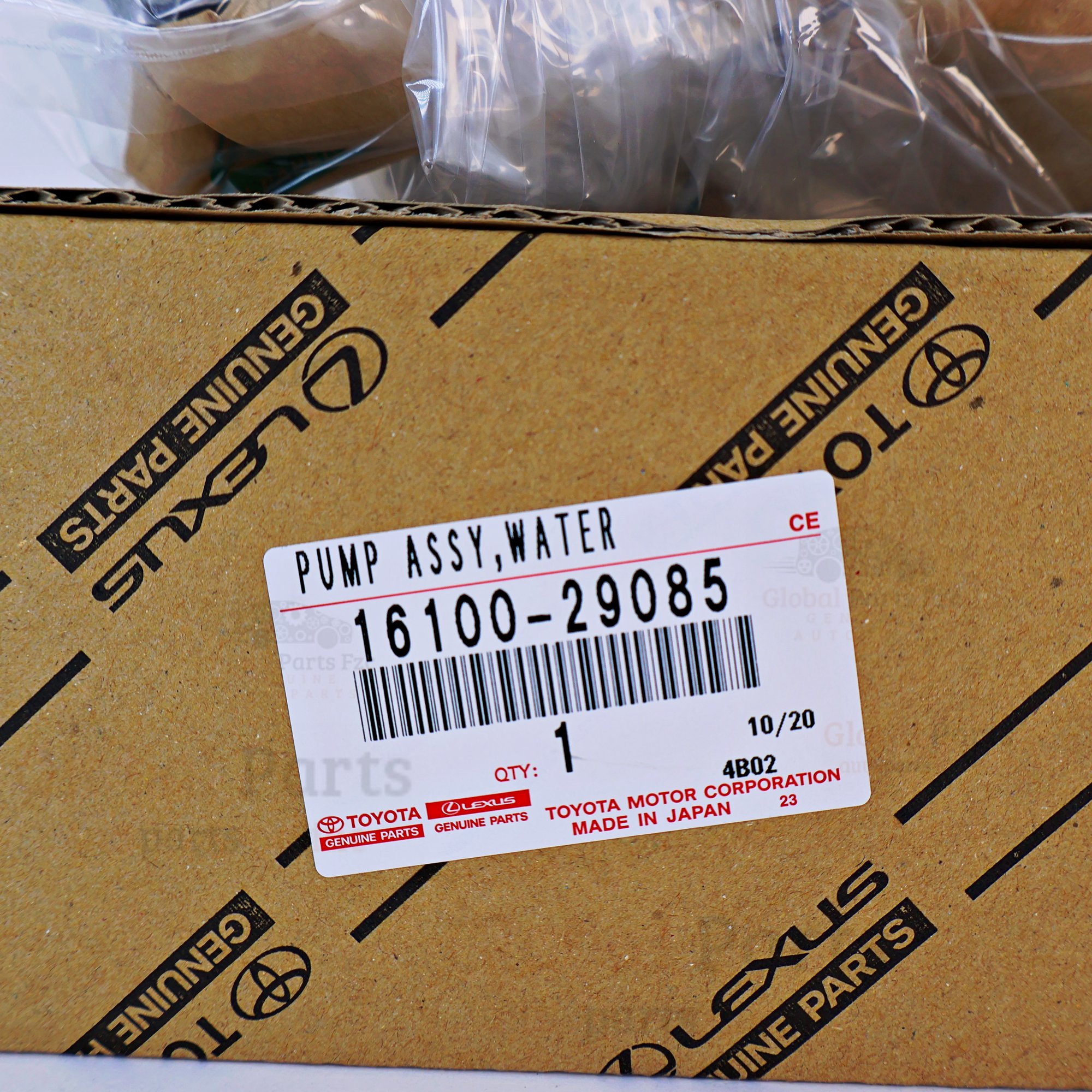 Genuine Toyota OEM Engine Water Pump - 16100-29085