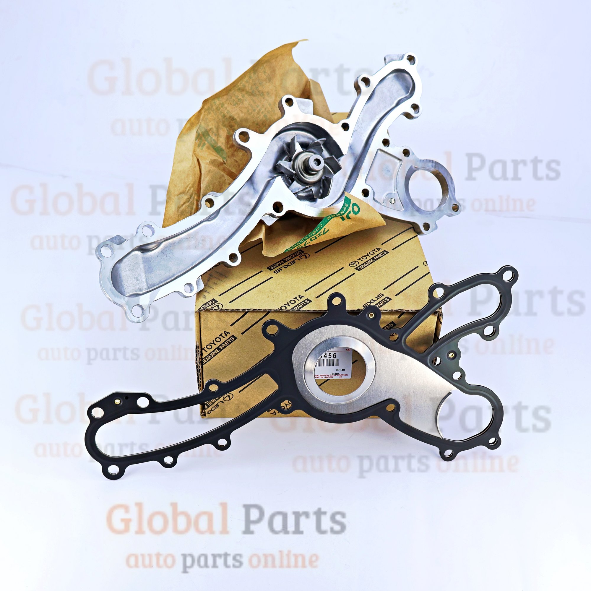 Genuine Toyota OEM Engine Water Pump - 16100-39456
