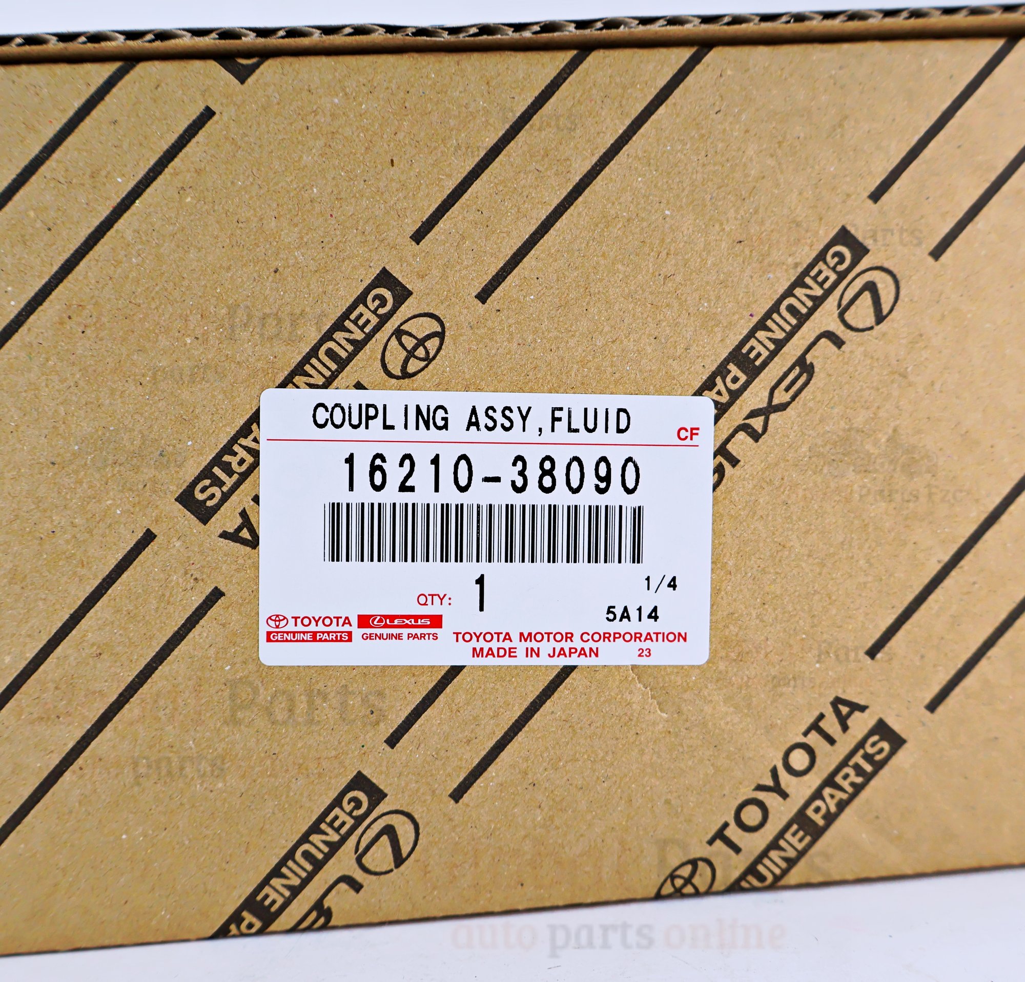 Genuine Toyota OEM Engine Cooling Fan Clutch - 16210-38090