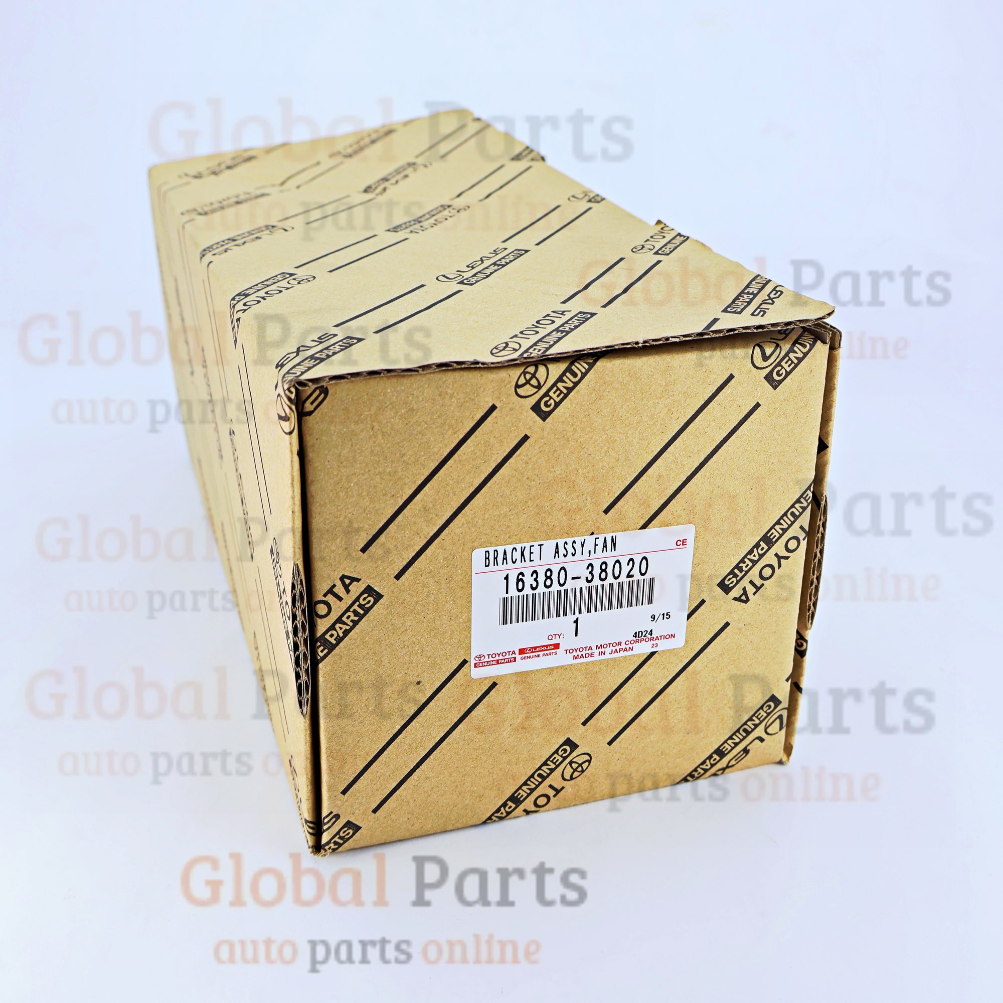 Genuine Toyota OEM Fan Bracket Assembly - 16380-38020