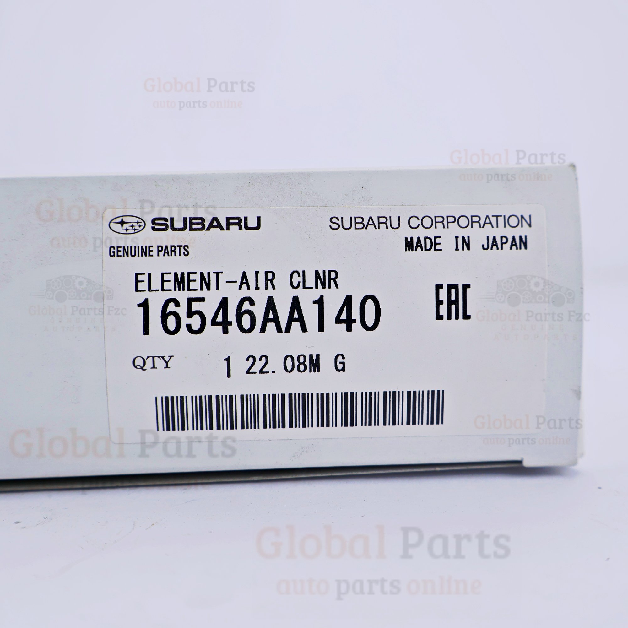 Genuine Subaru OEM Air Filter Element - 16546-AA140