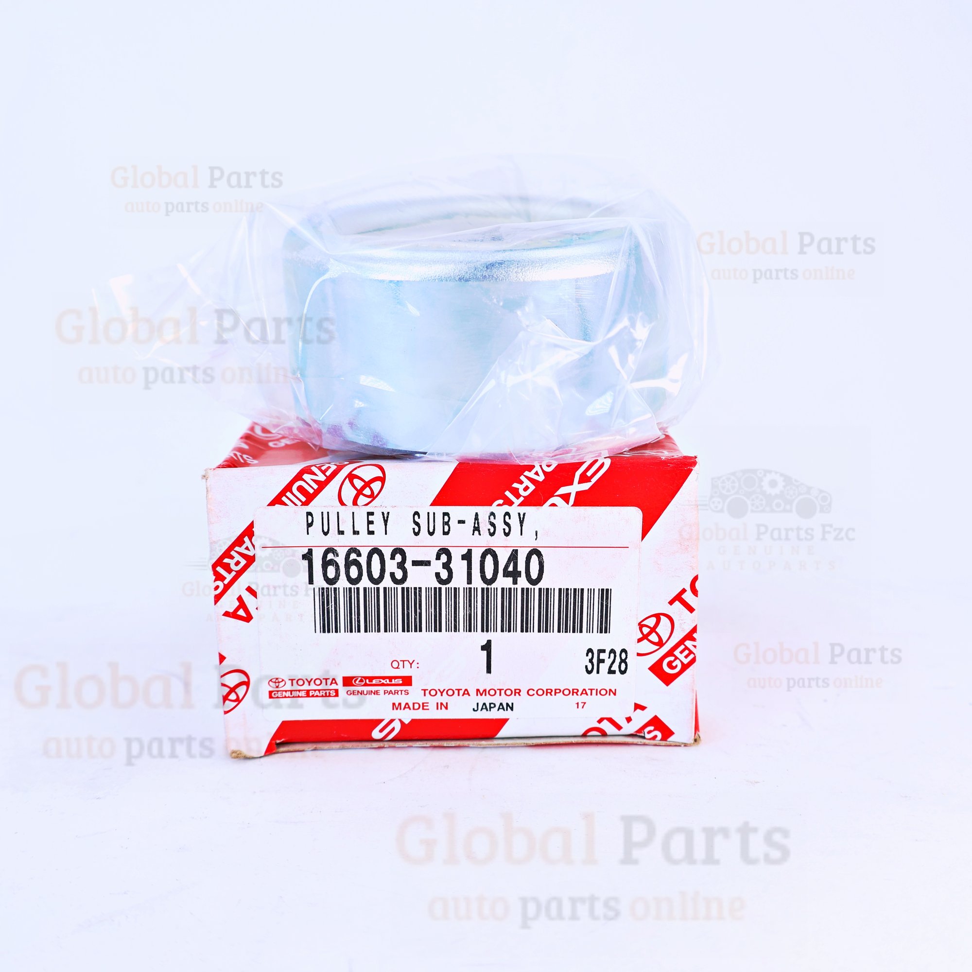 Genuine Toyota OEM Idler Pulley - 16603-31040
