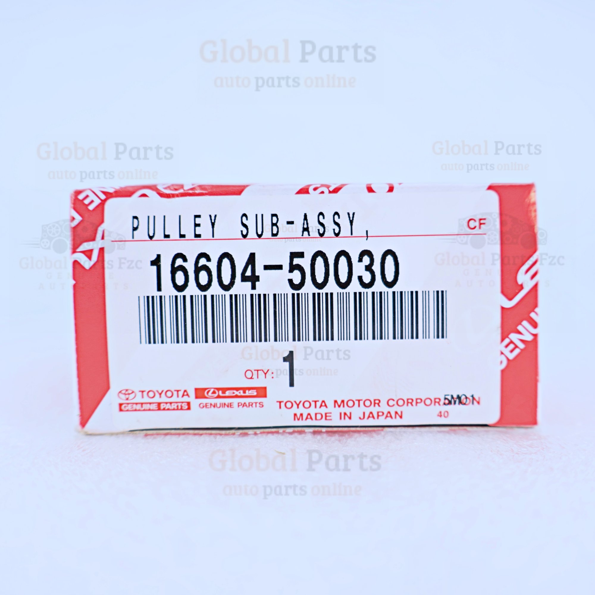 Genuine Toyota OEM Assembly Pulley Assembly - 16604-50030