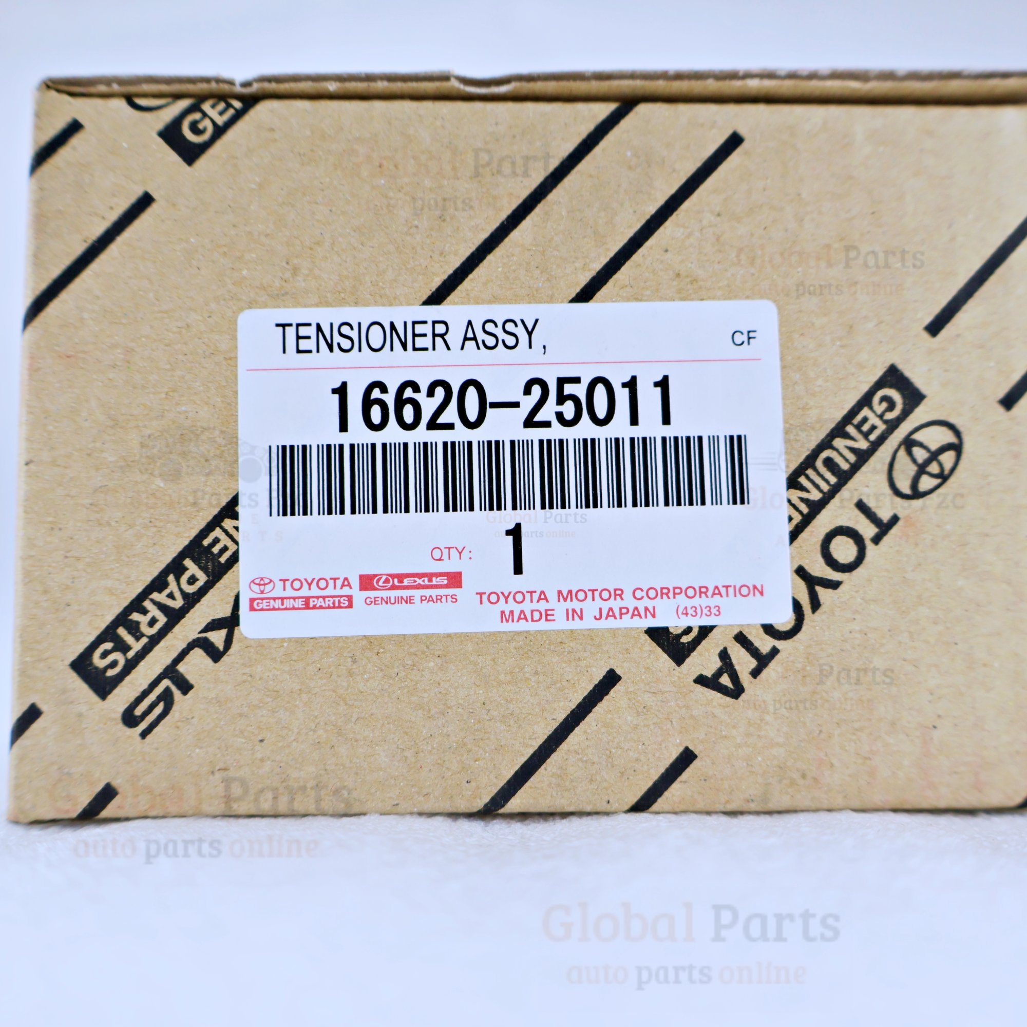Genuine Toyota OEM Serpentine Belt Tensioner - 16620-25011