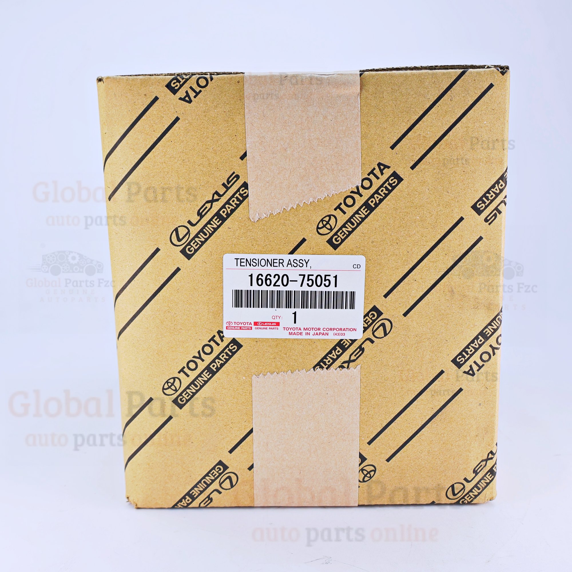 Genuine Toyota OEM Serpentine Belt Tensioner - 16620-75051