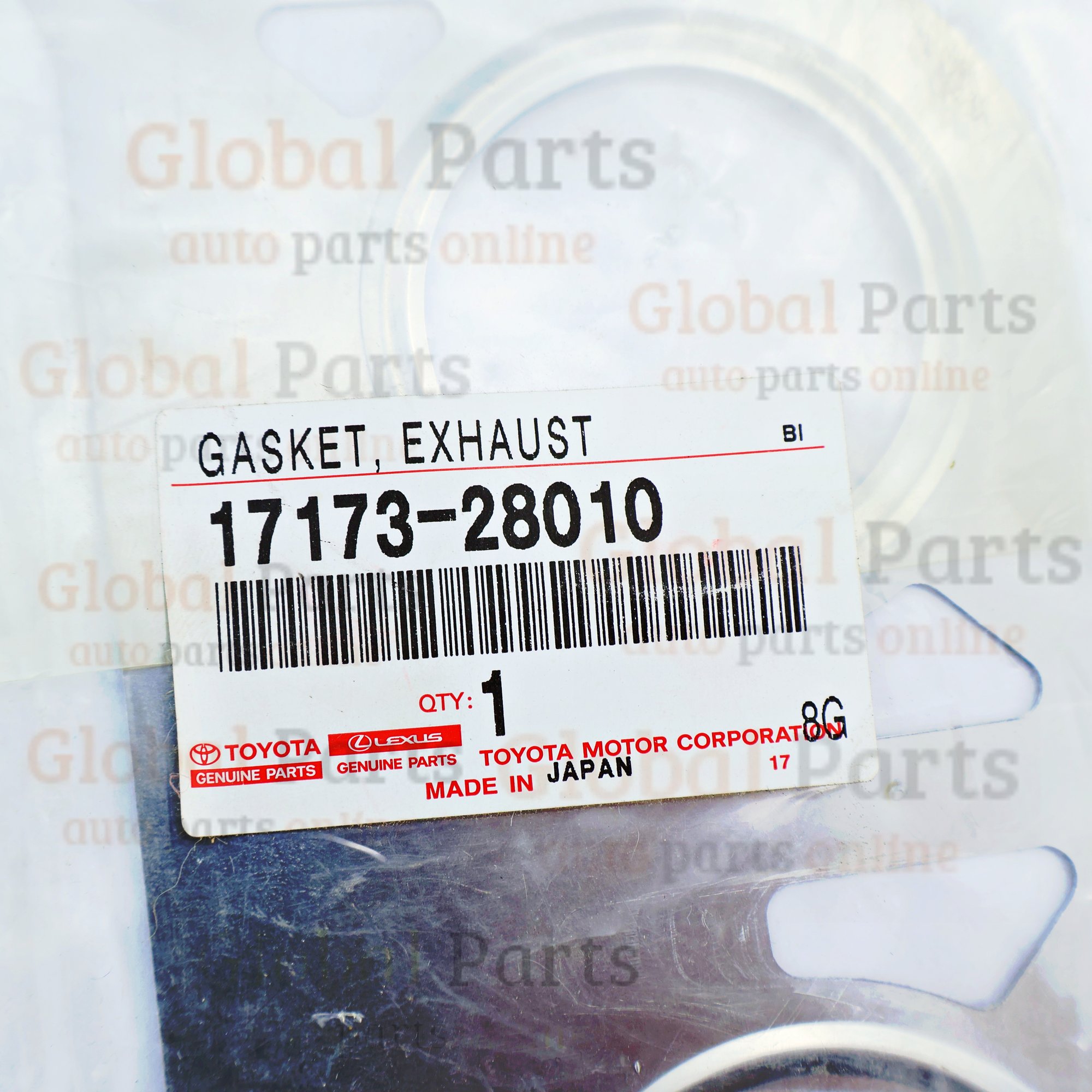 Genuine Toyota OEM Exhaust Manifold to Head Gasket - 17173-28010