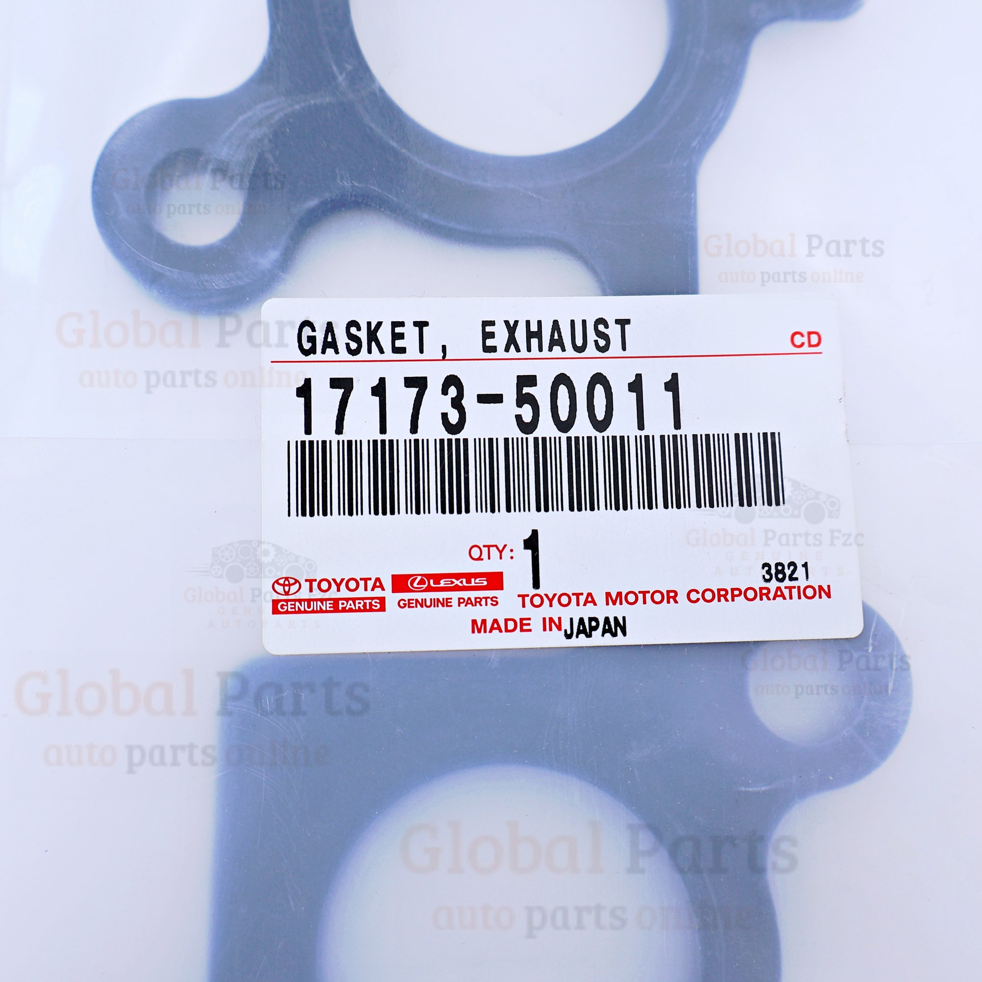 Genuine Toyota OEM Exhaust Manifold to Head Left Gasket - 17173-50011