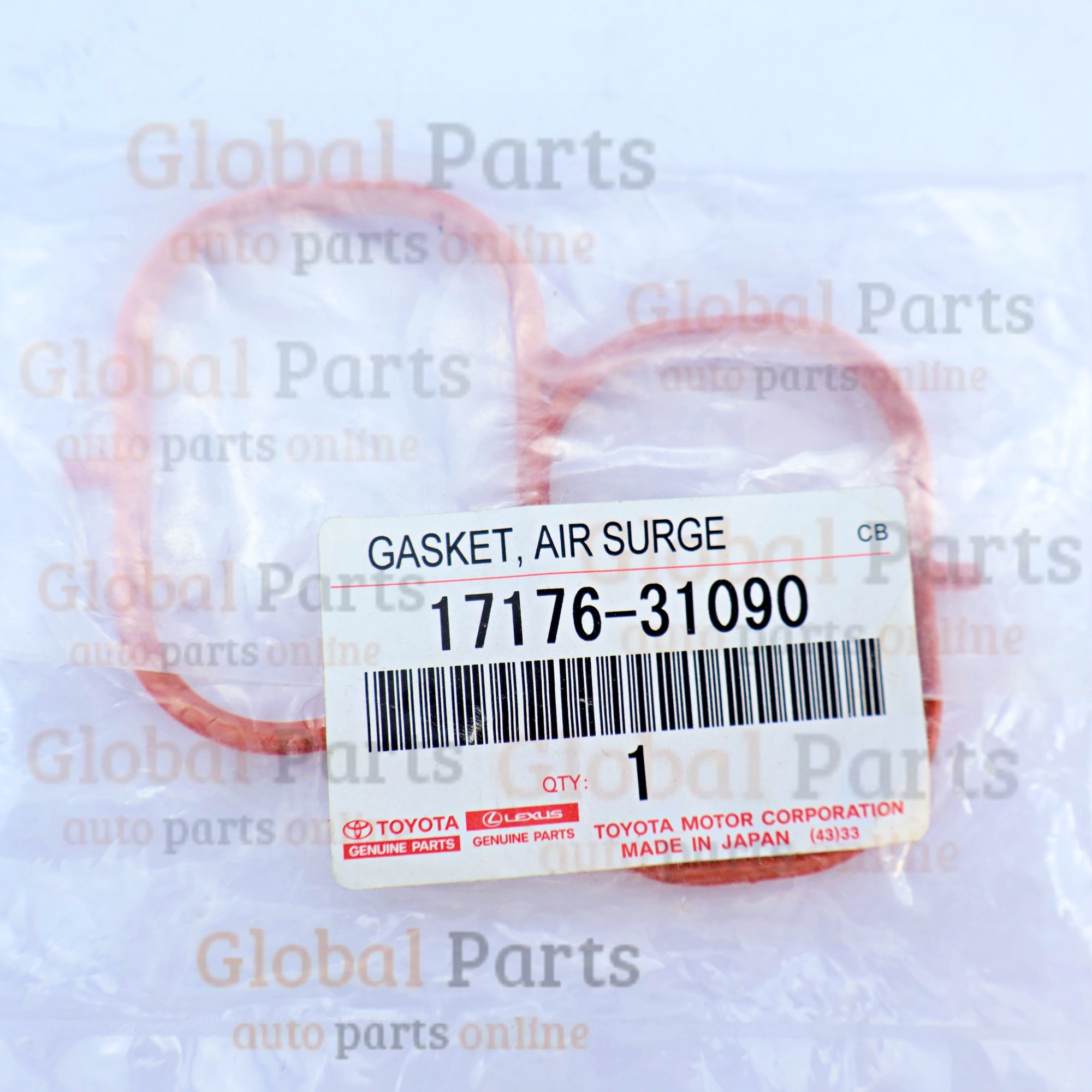 Genuine Toyota OEM Gasket Air Surge Tank - 17176-31090