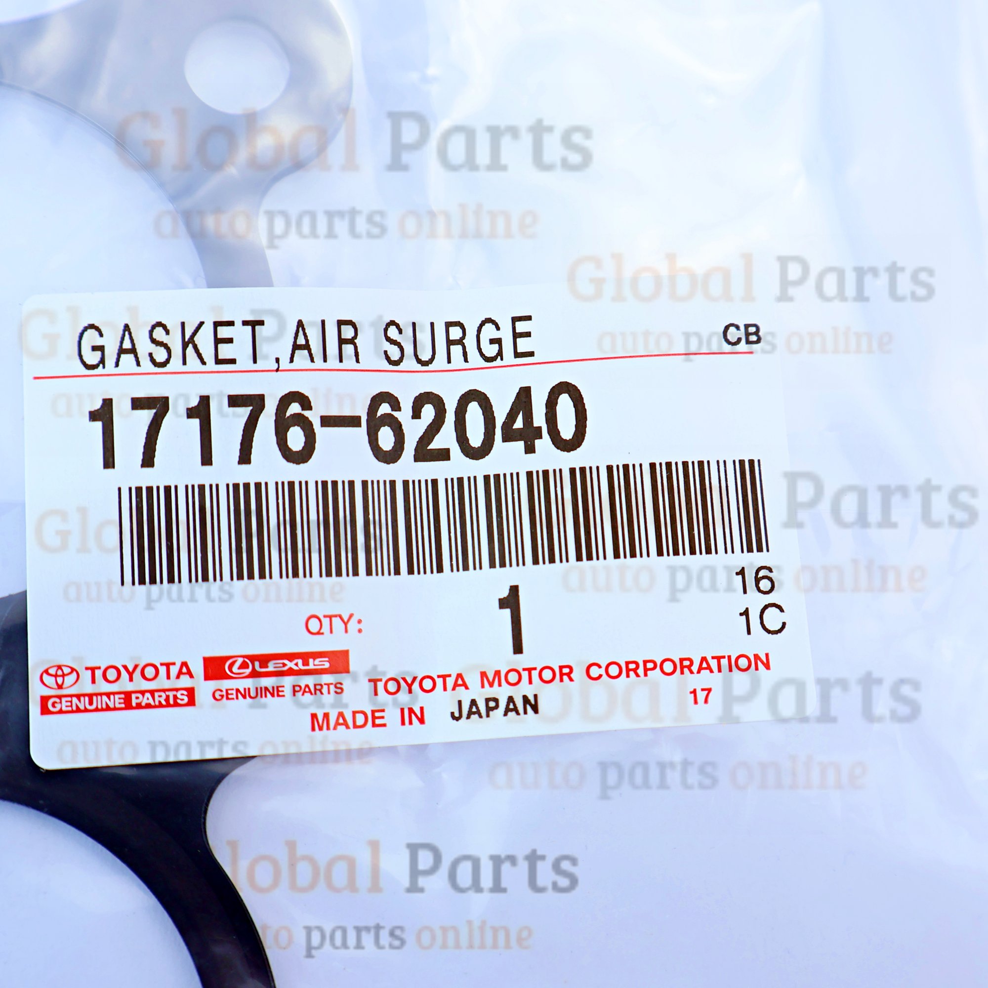 Genuine Toyota OEM Intake Manifold Gasket - 17176-62040