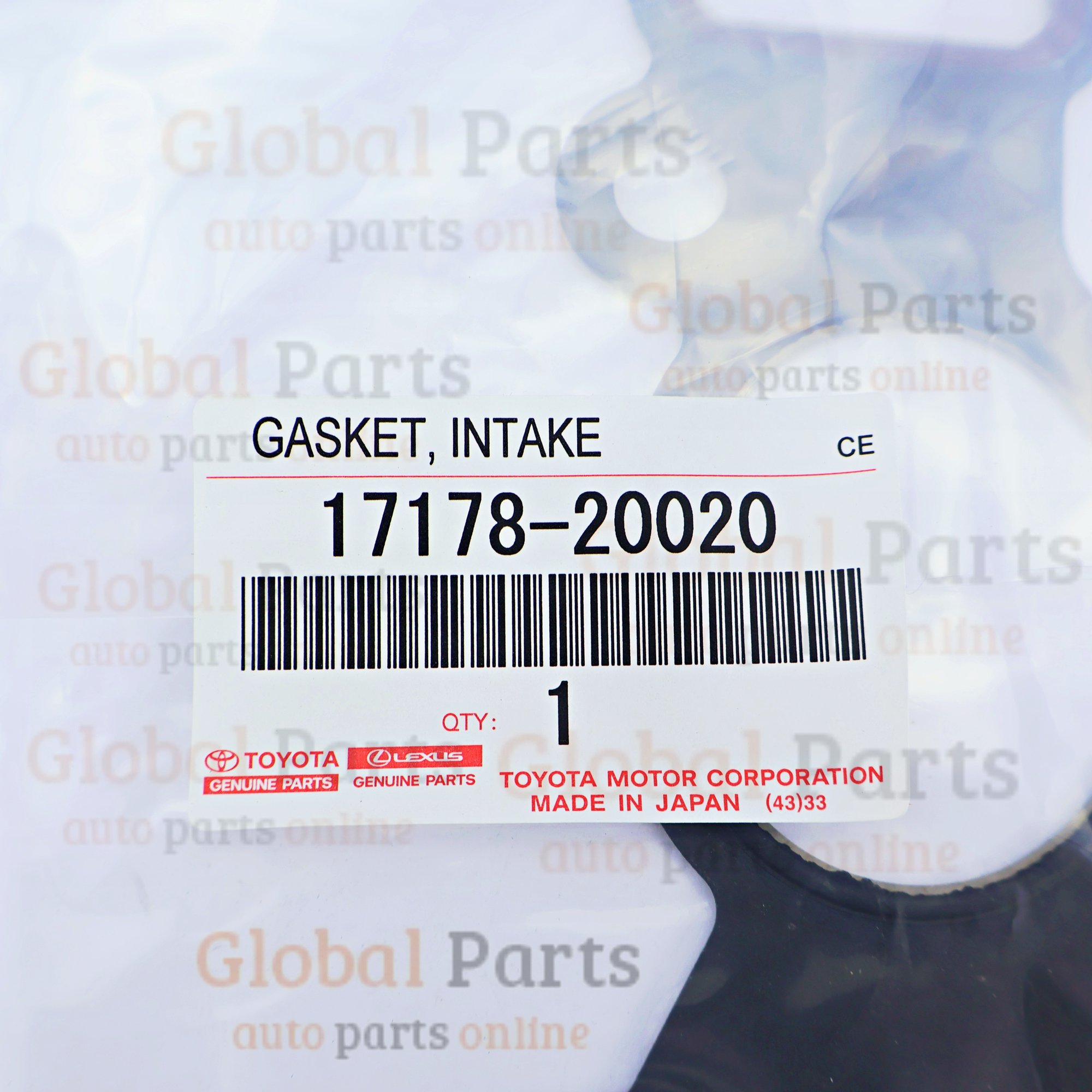 Genuine Toyota OEM Intake Manifold Gasket - 17178-20020