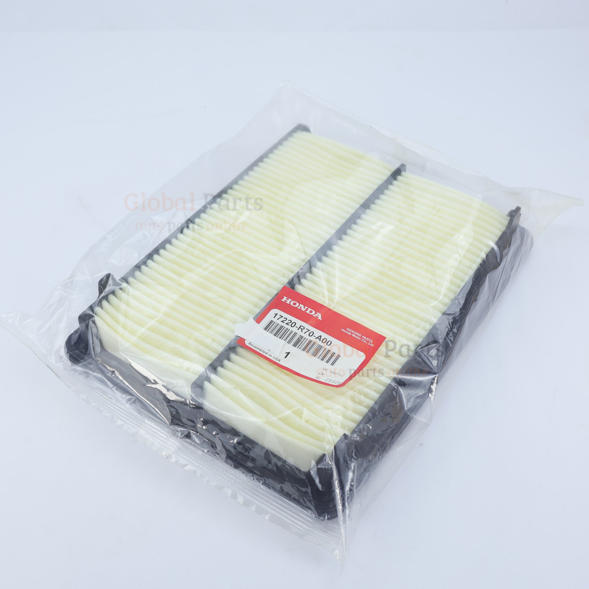 Genuine Honda OEM Air Filter Element - 17220-R70-A00