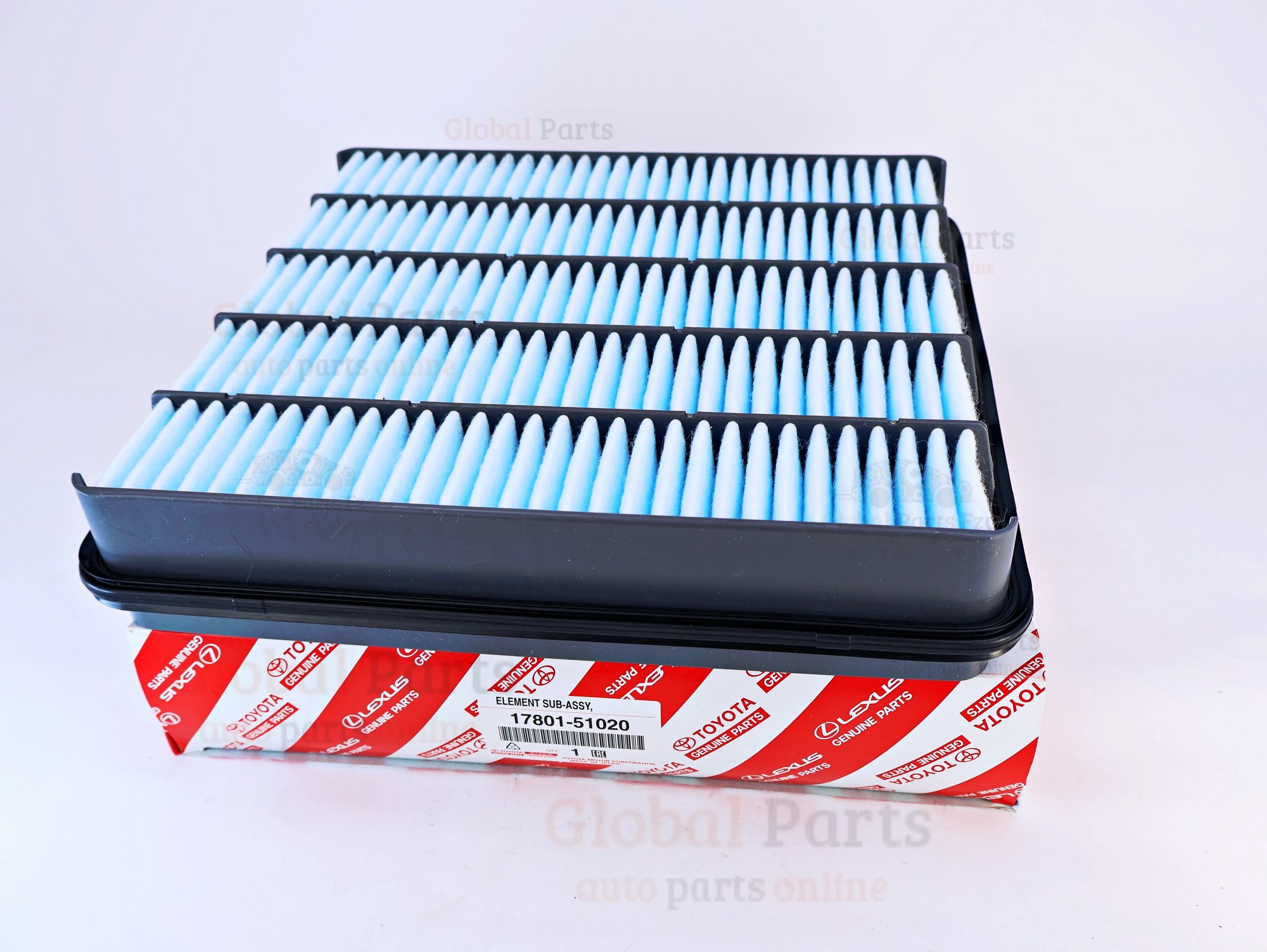 Genuine Toyota OEM Air Filter Element - 17801-51020