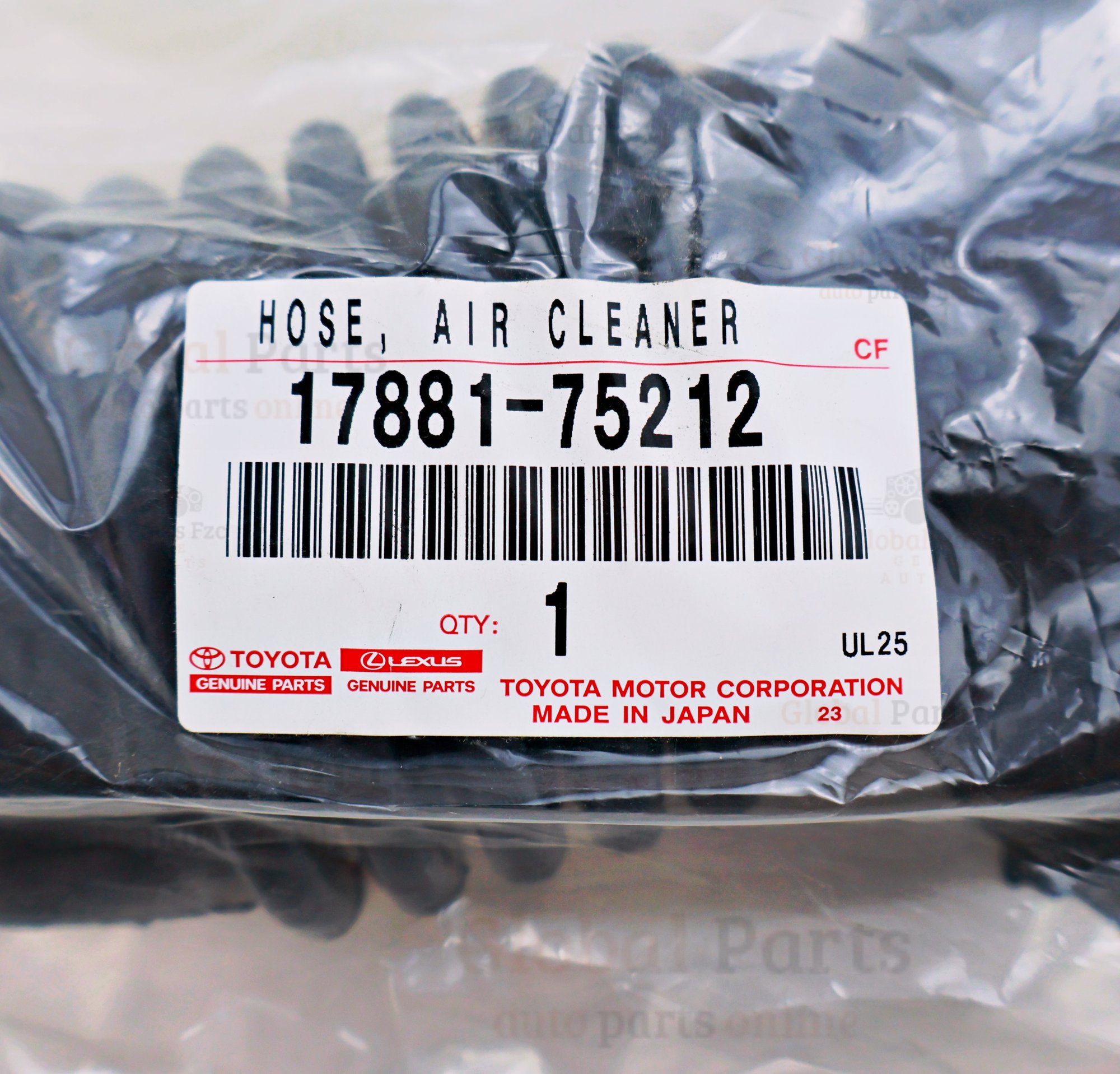 Genuine Toyota OEM Air Cleaner Hose - 17881-75212