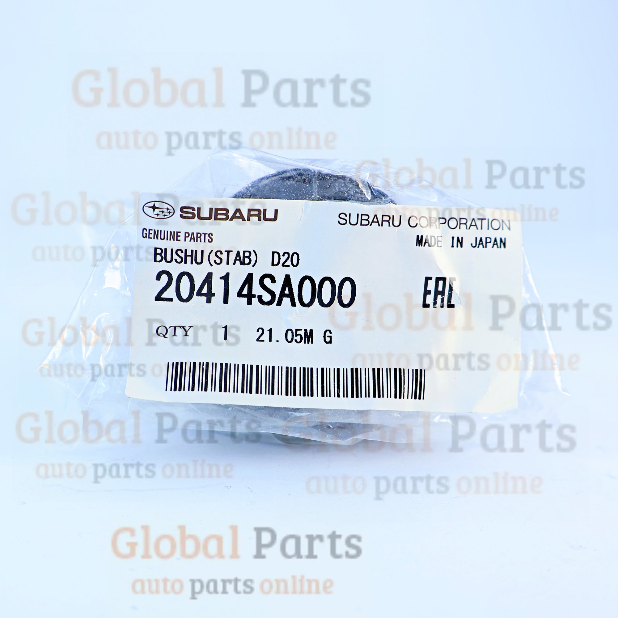 Genuine Subaru OEM Stabilizer Bar Bushing - 20414SA000