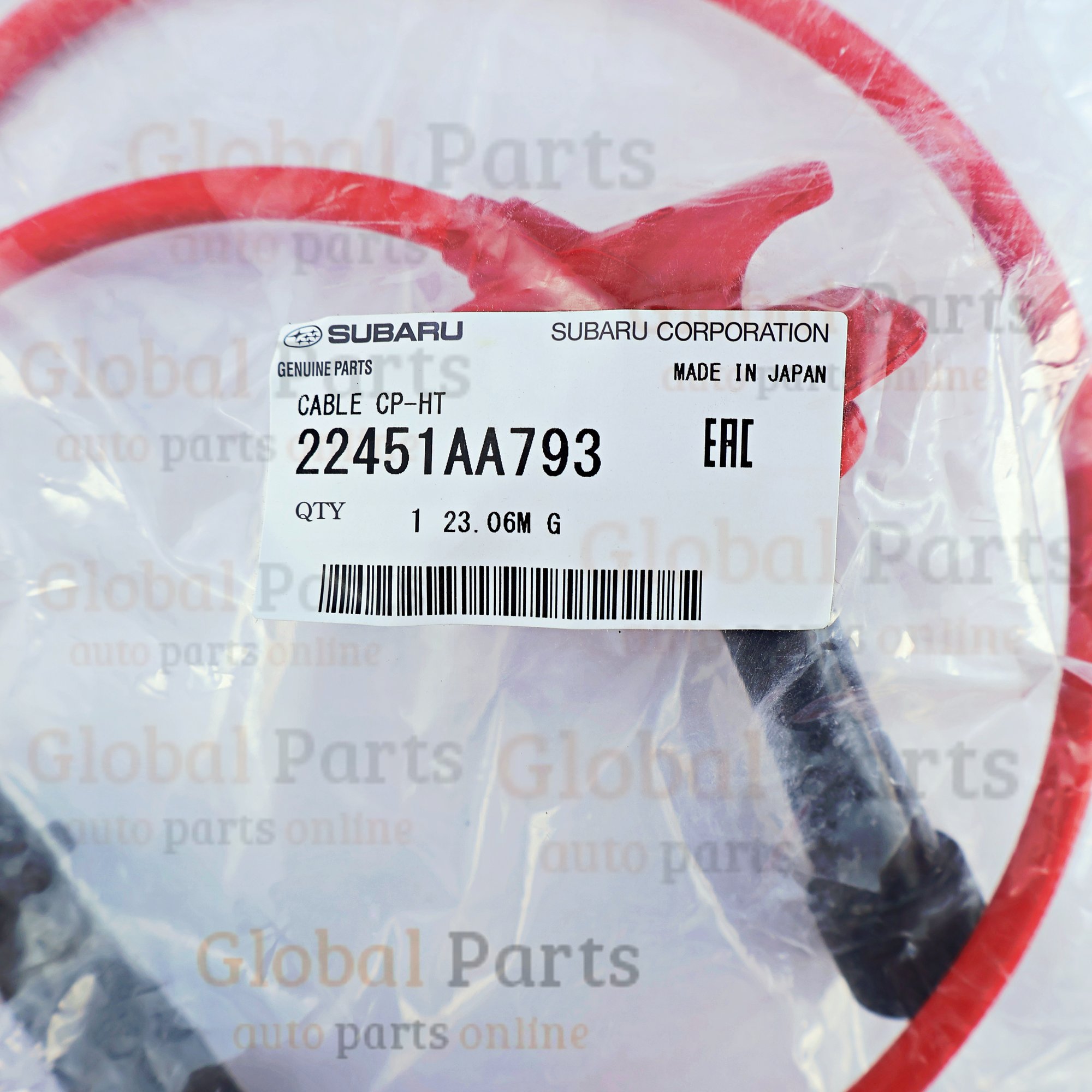 Genuine Subaru OEM Spark Plug Wire - 22451-AA793