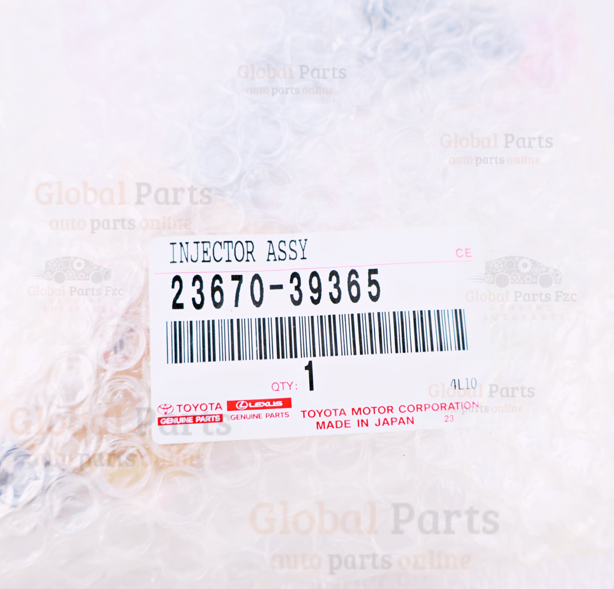 Genuine Toyota OEM Fuel Injector Assembly - 23670-39365
