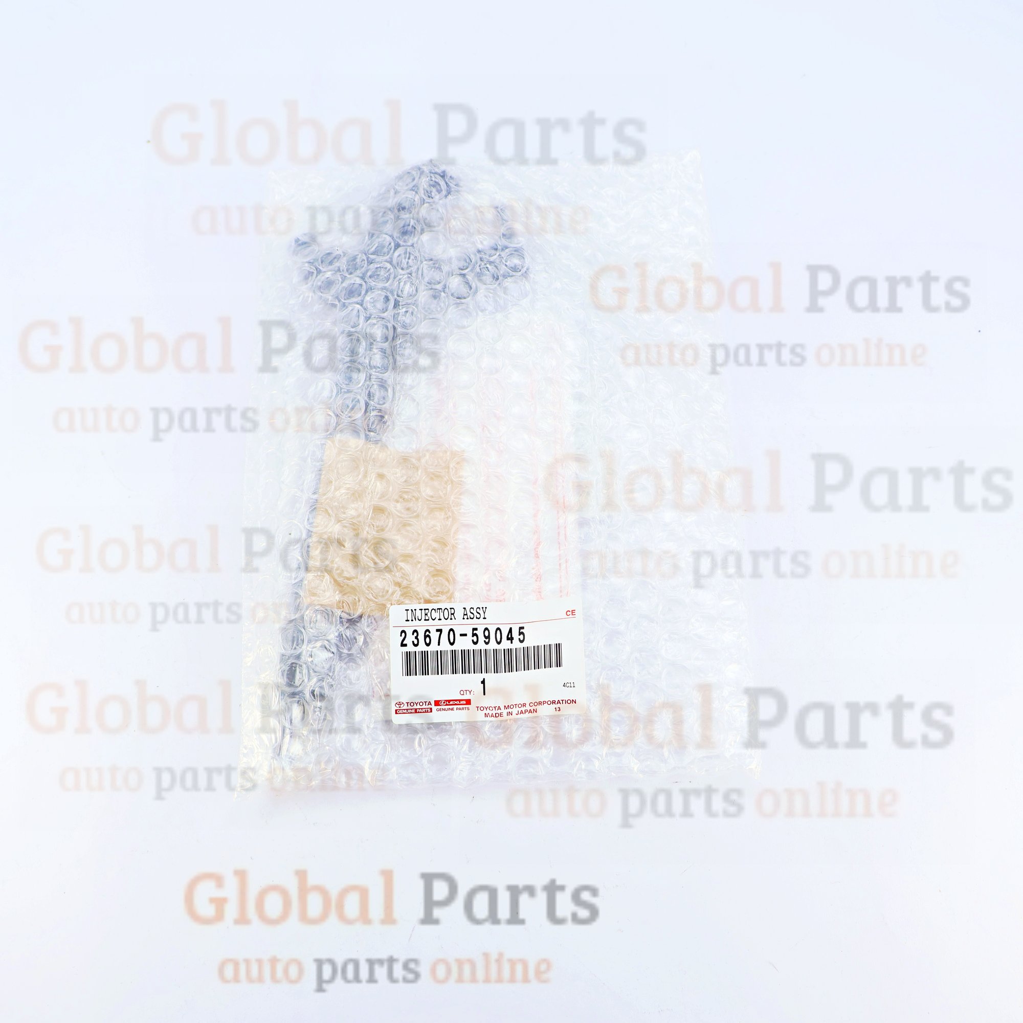 Genuine Toyota OEM Fuel Injector Assembly - 23670-59045