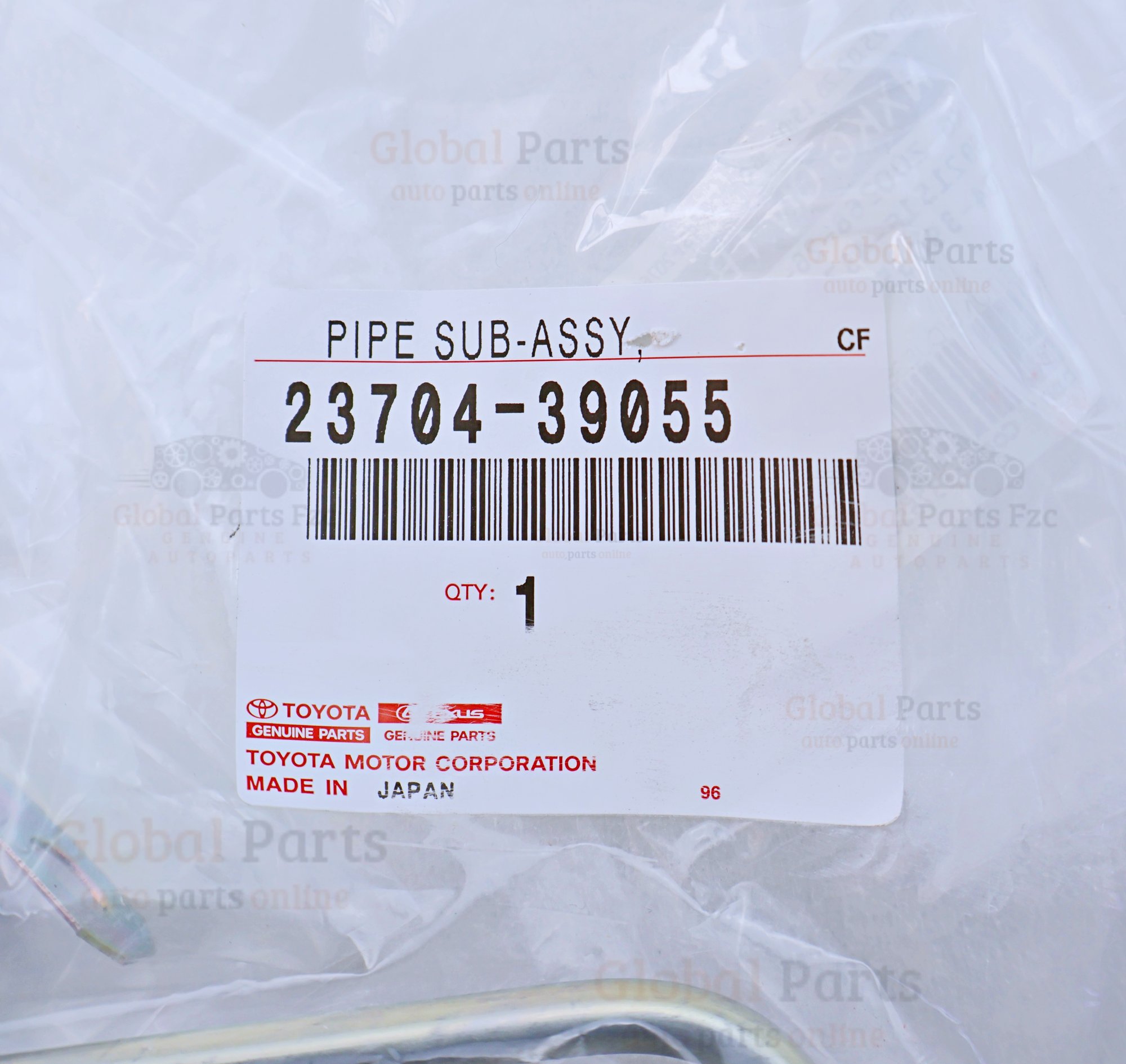 Genuine Toyota OEM Assembly Pipe Assembly - 23704-39055