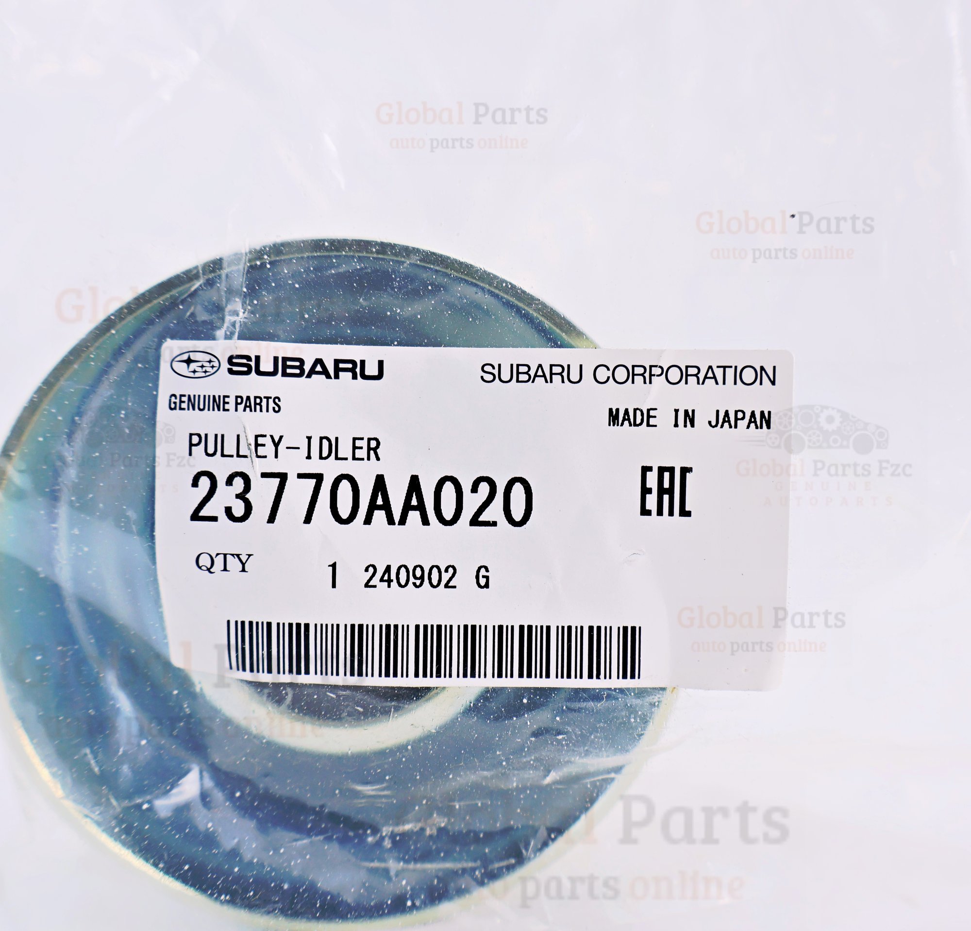 Genuine Subaru OEM Idler Pulley - 23770-AA020