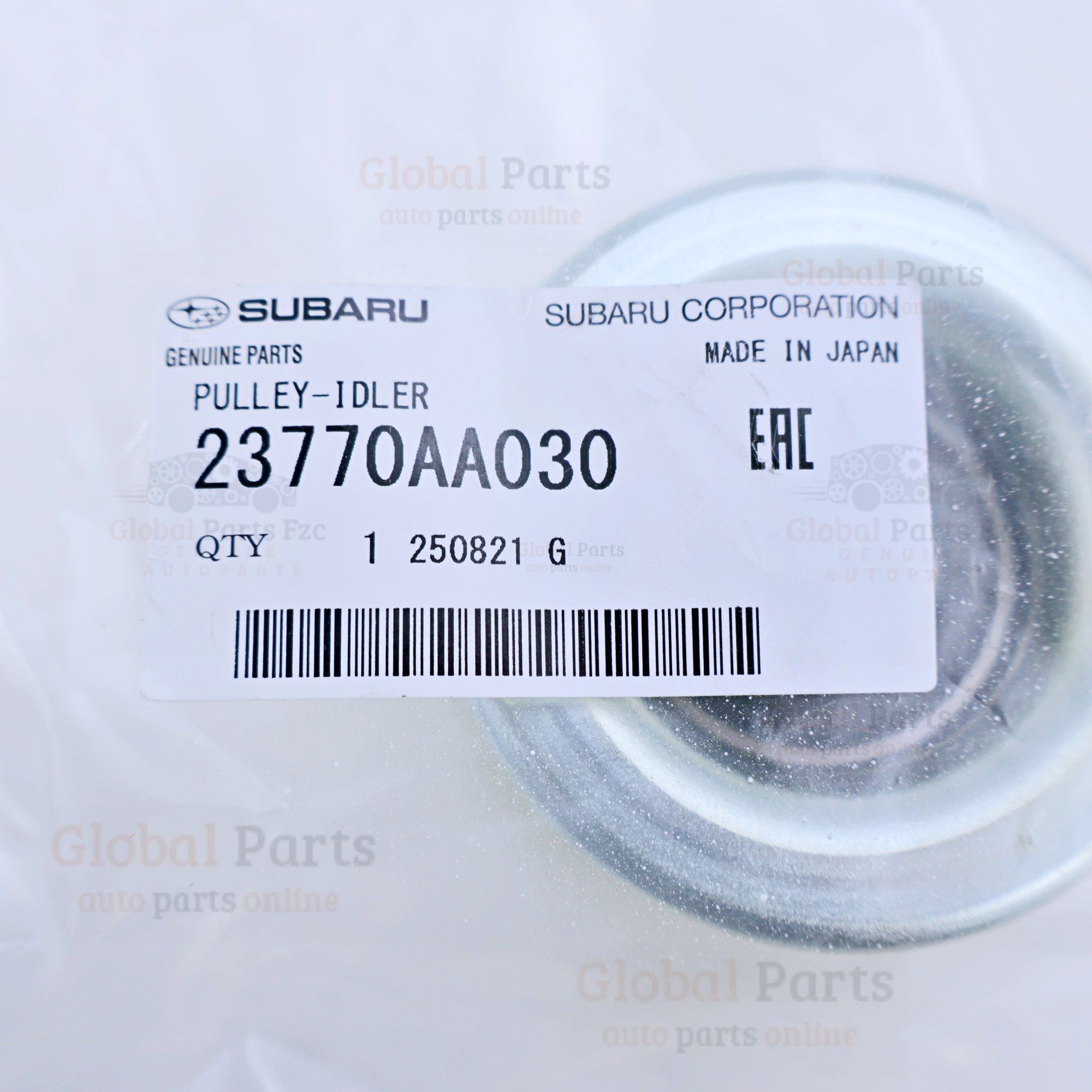 Genuine Subaru OEM Idler Pulley - 23770-AA030