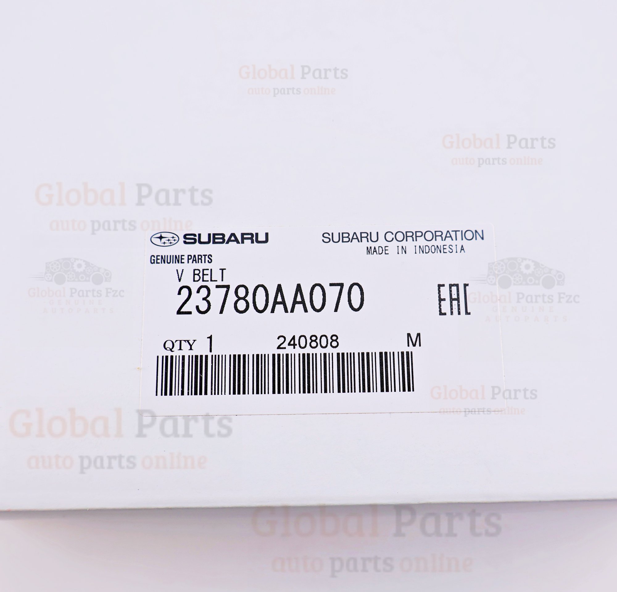 Genuine Subaru OEM V-Belt - 23780-AA070