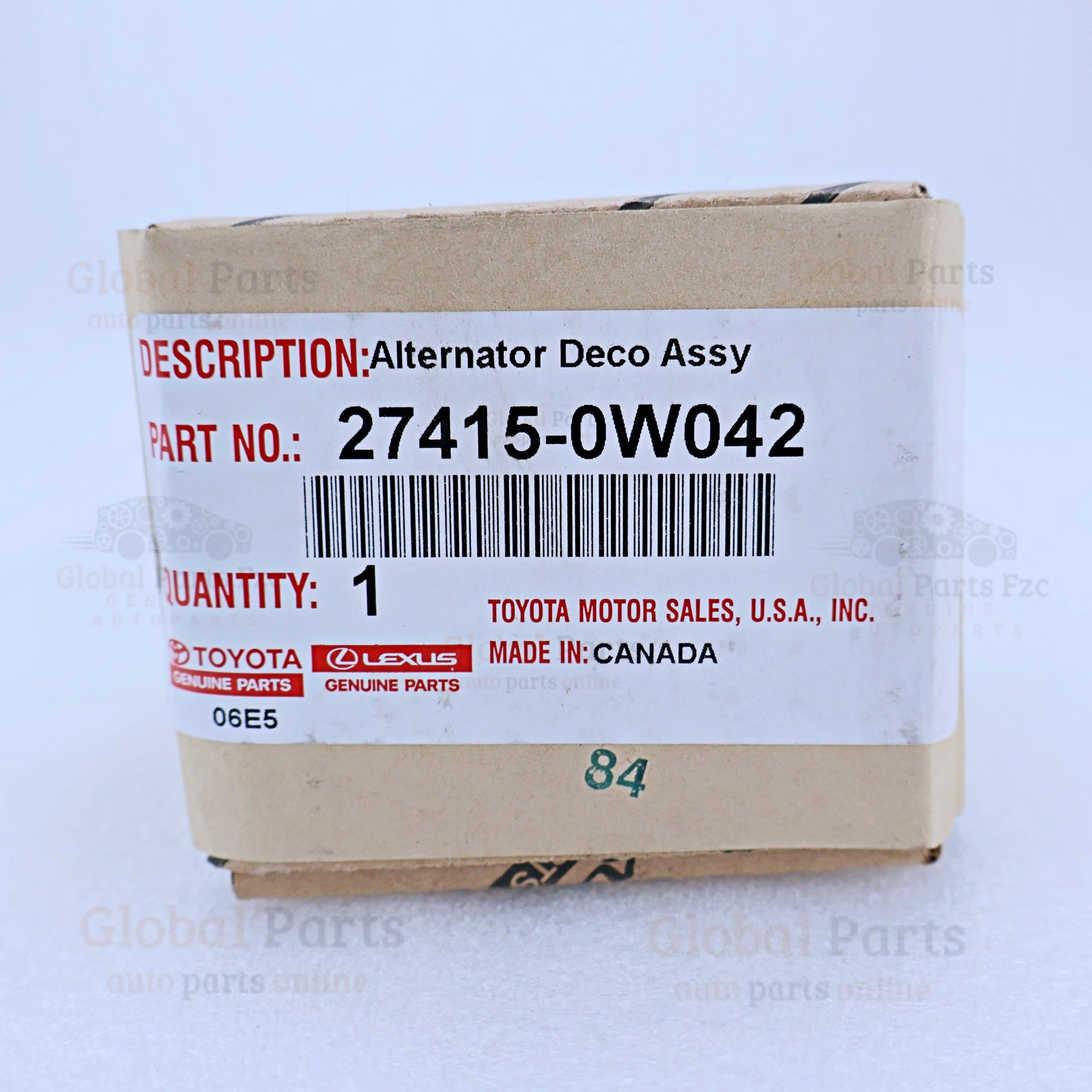 Genuine Toyota OEM Alternator Pulley - 27415-0W042
