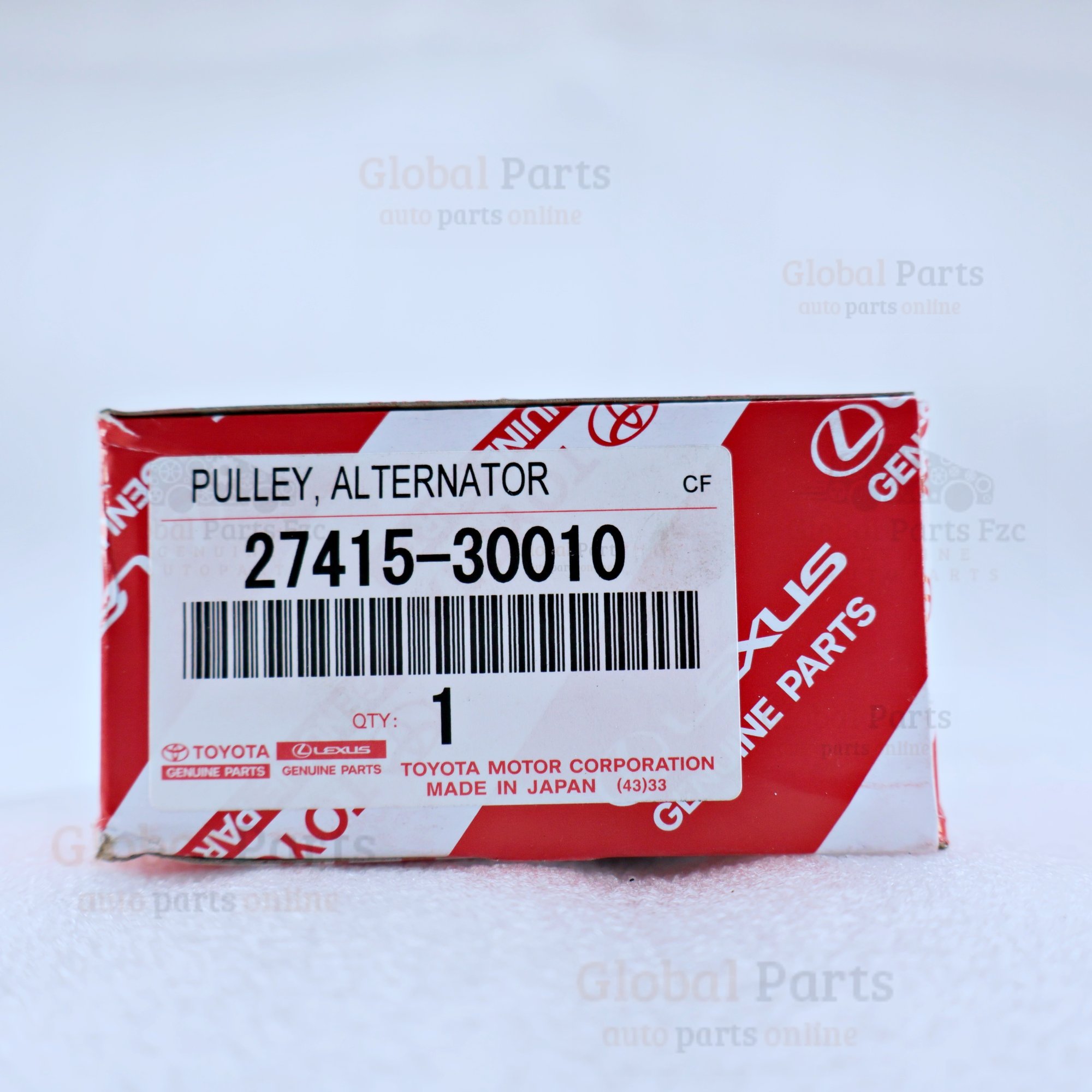 Genuine Toyota OEM Alternator Pulley - 27415-30010