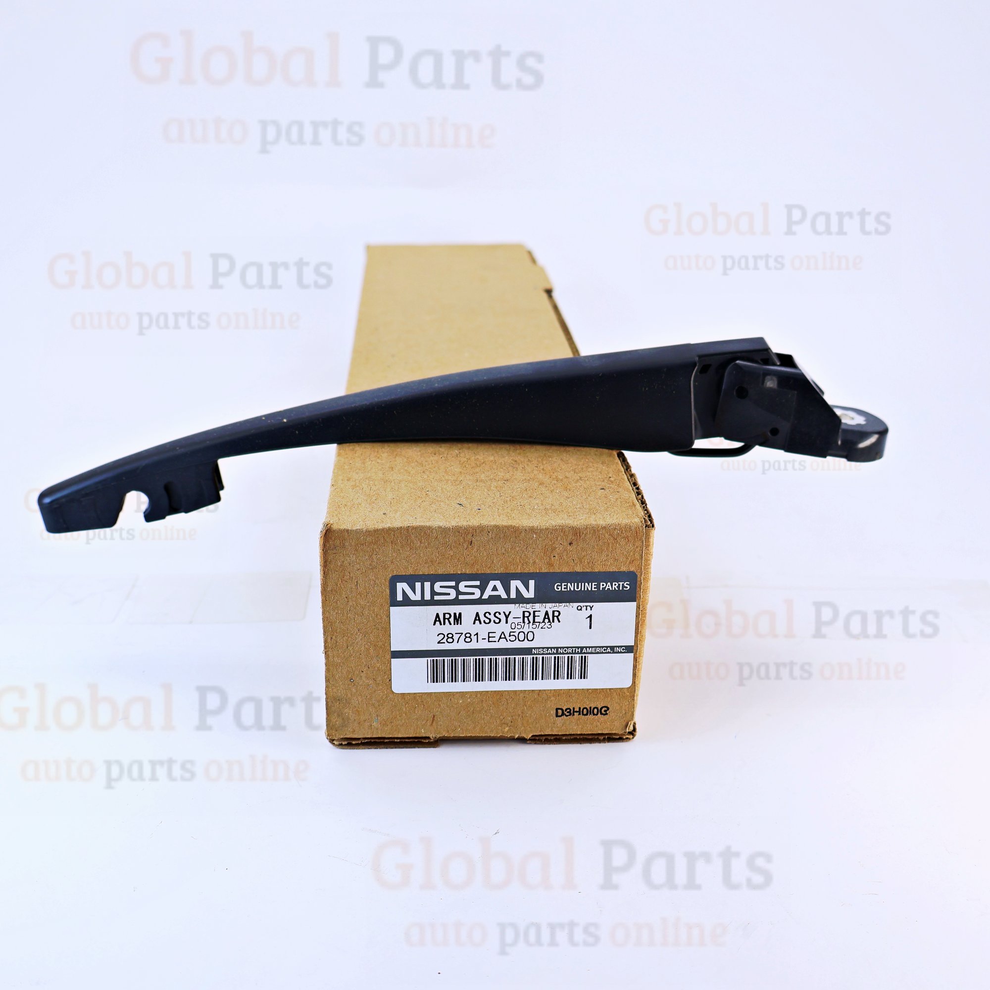 Genuine Nissan OEM Arm Assembly Rear Window Wiper - 28781-EA500