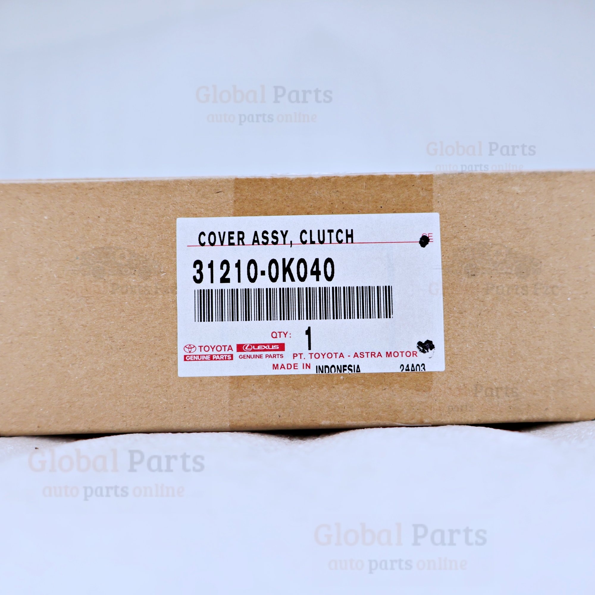 Genuine Toyota OEM Clutch Cover Assembly - 31210-0K040