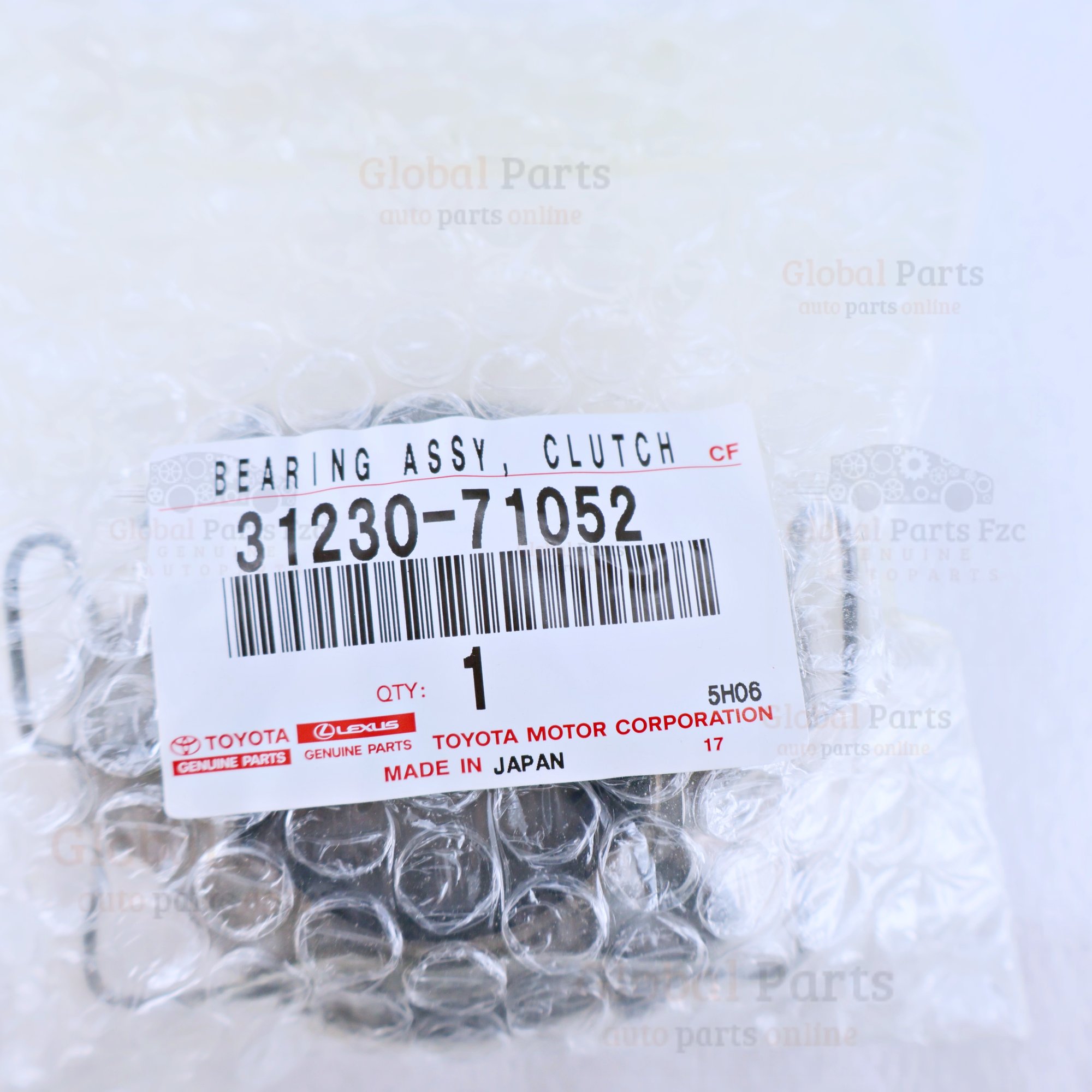 Genuine Toyota OEM Clutch Bearing Assembly - 31230-71052