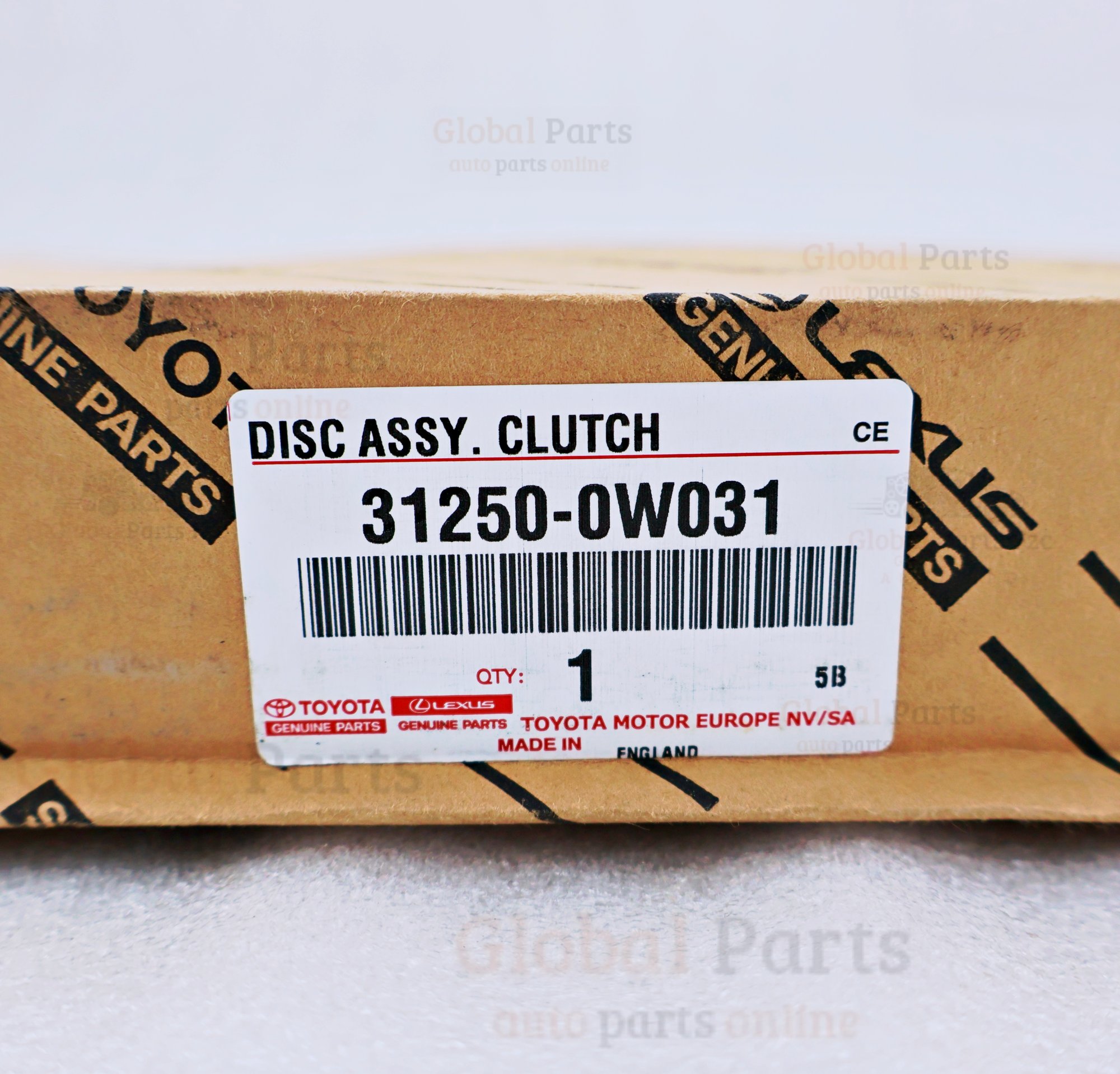 Genuine Toyota OEM Disc Assembly Clutch - 31250-0W031