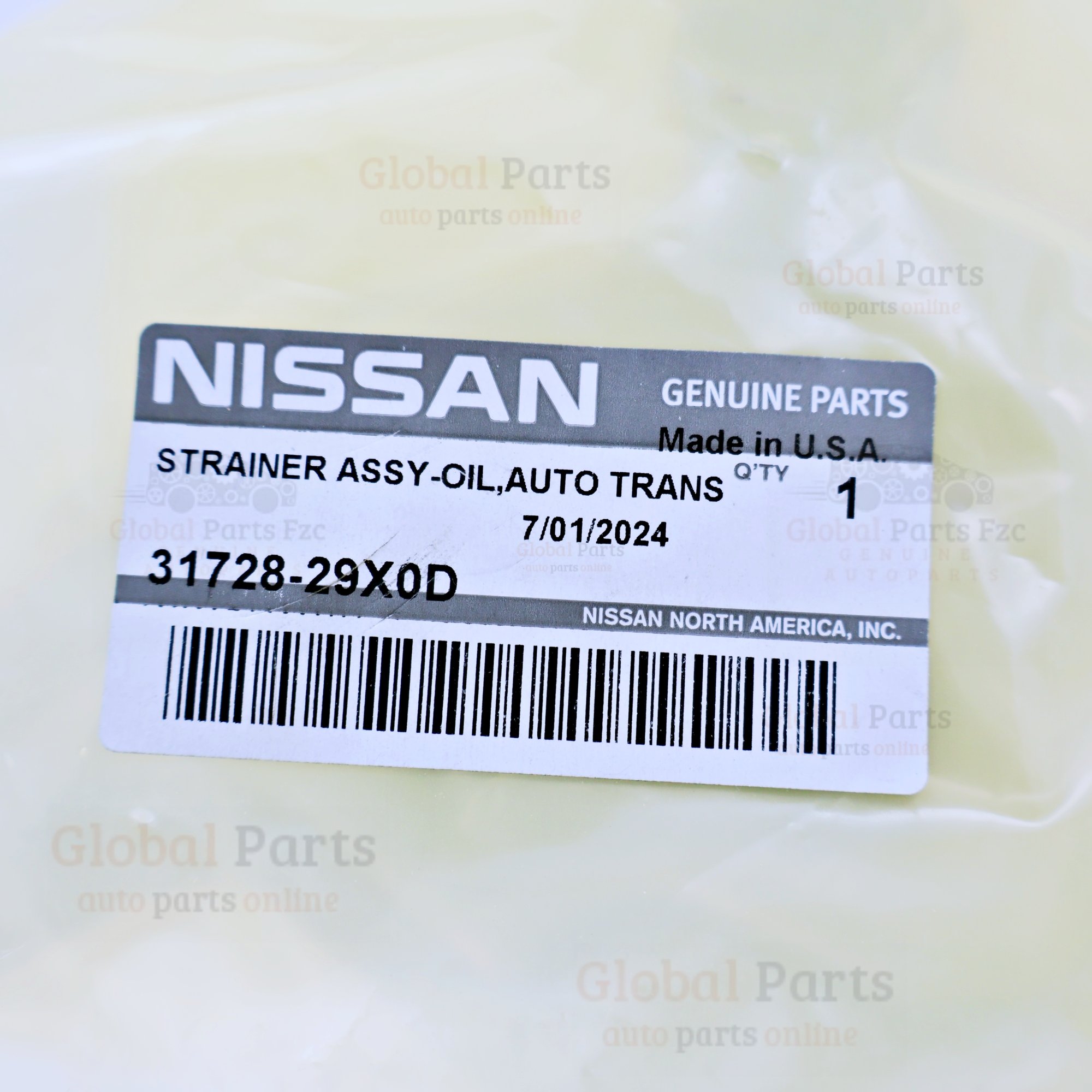 Genuine Nissan OEM Strainer Assembly - 31728-29X0D