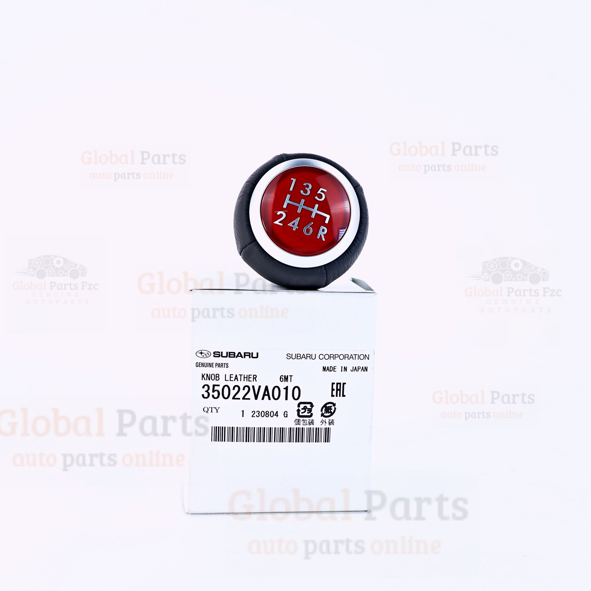 Genuine Subaru OEM Knob Leather 6mt - 35022VA010