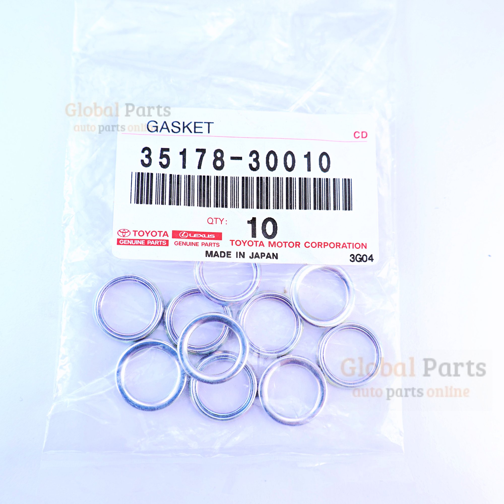 Genuine Toyota OEM Transmission Gasket - 35178-30010
