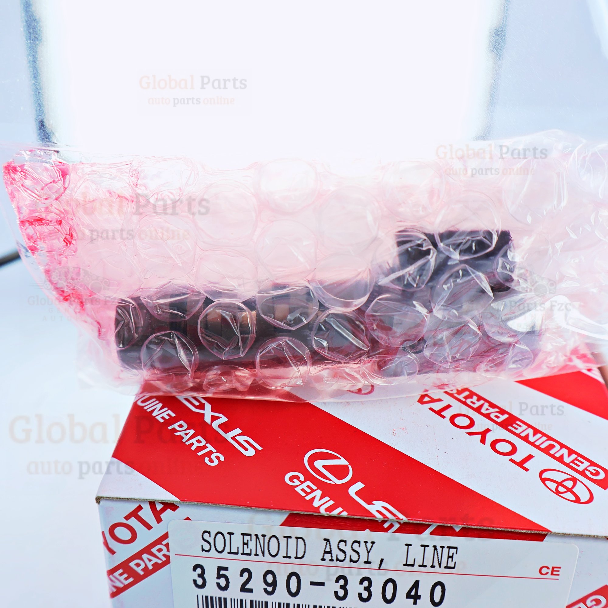 Genuine Toyota OEM Transmission Line Pressure Control Solenoid - 35290-33040