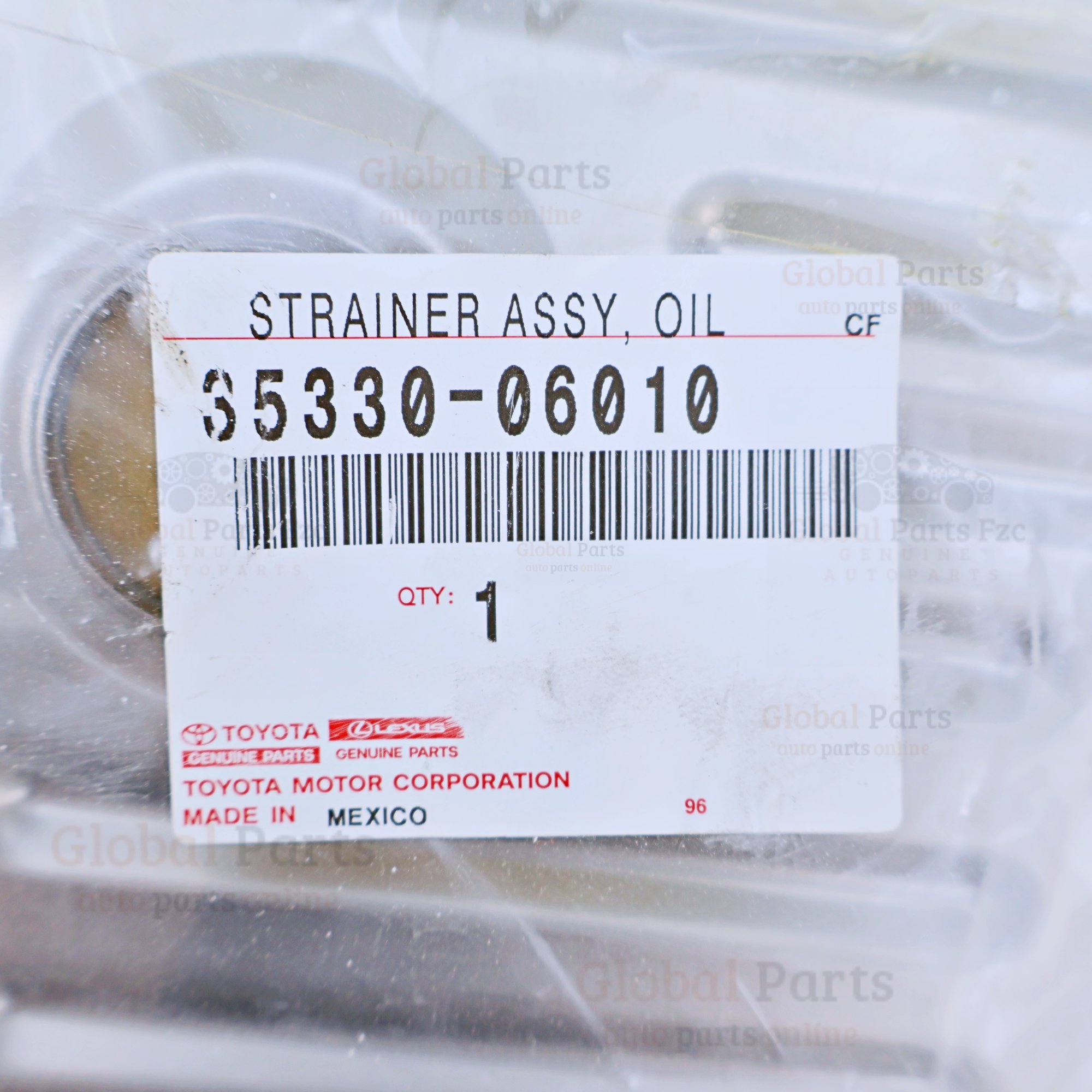 Genuine Toyota OEM Oil Strainer - 35330-06010
