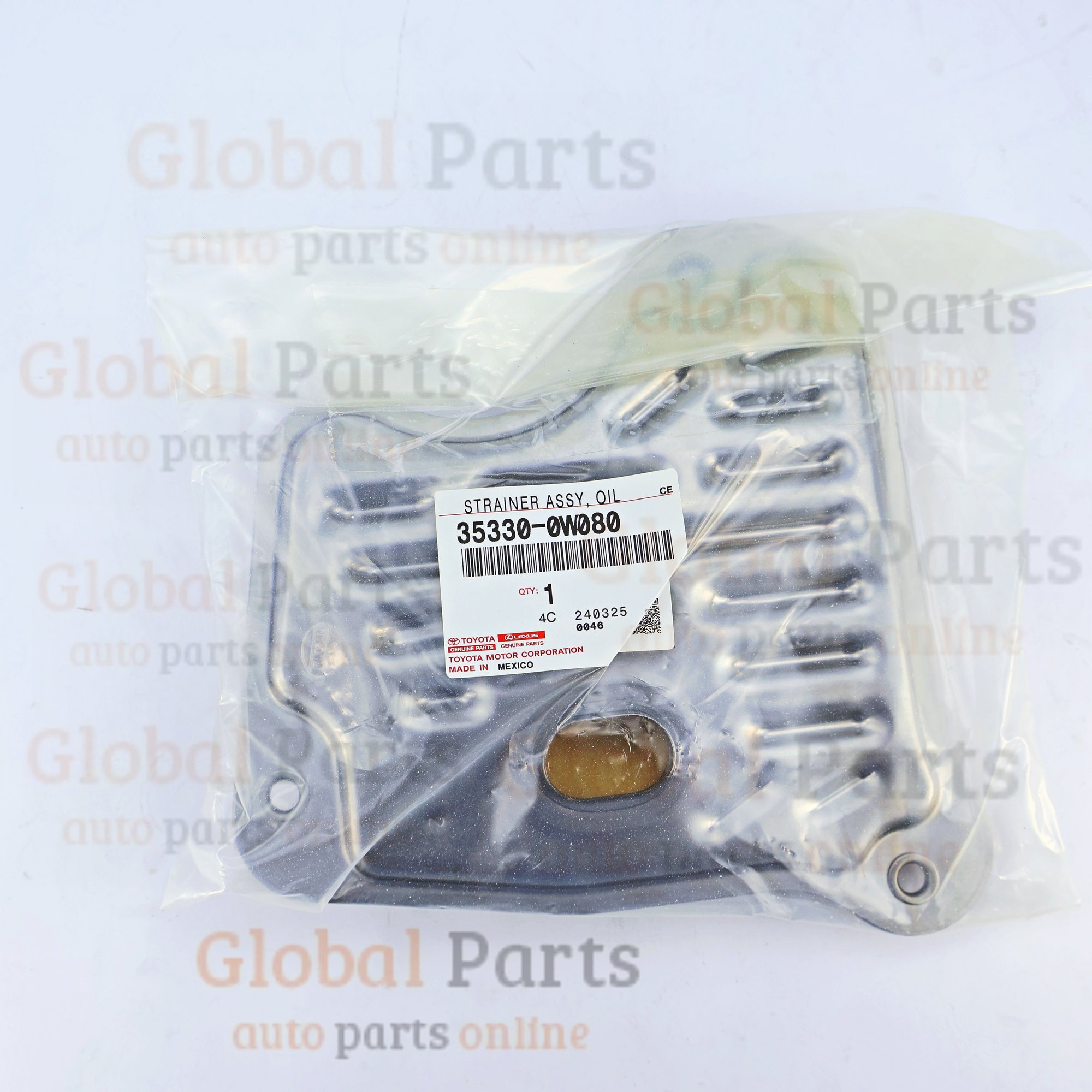 Genuine Toyota OEM Oil Strainer - 35330-0W080