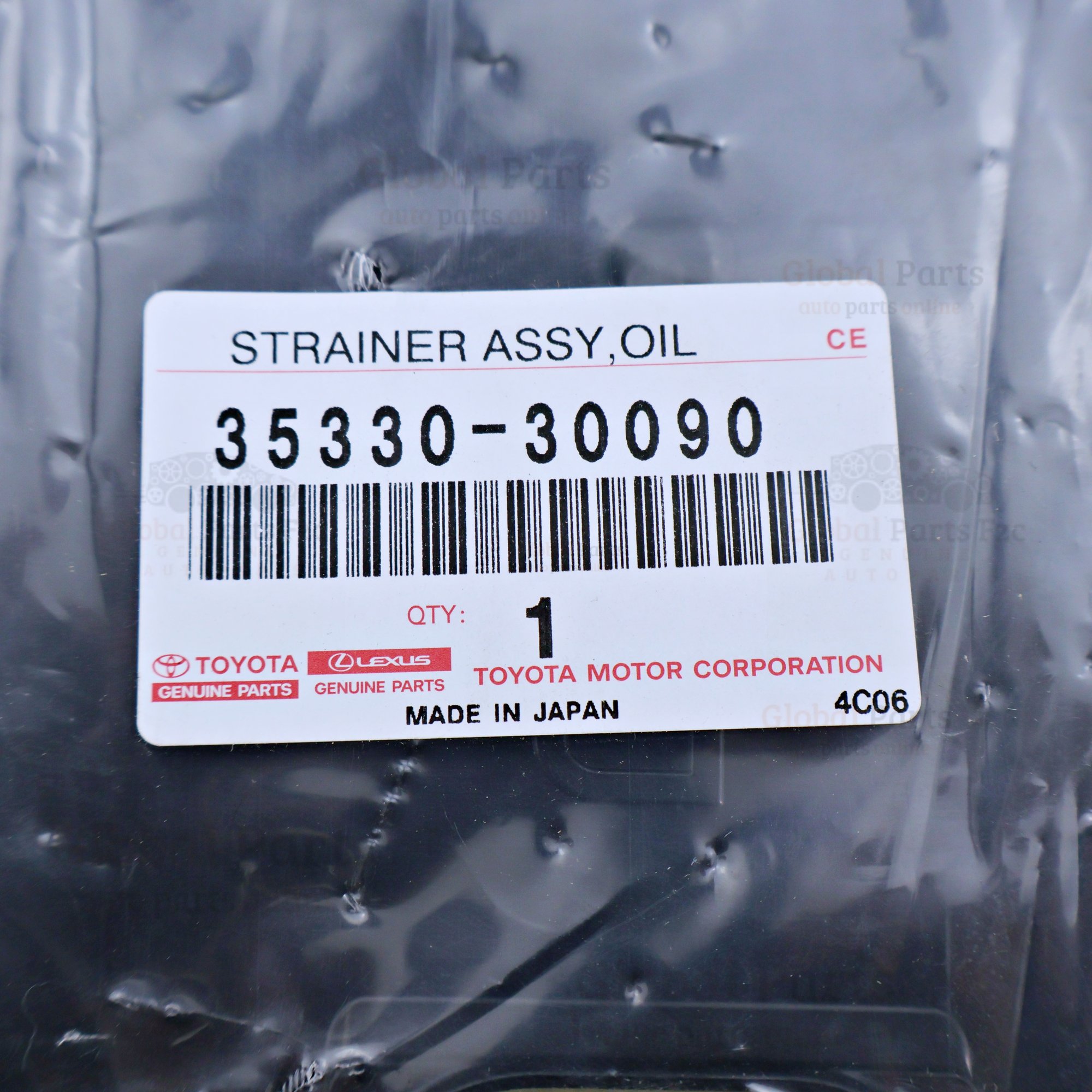 Genuine Toyota OEM Oil Strainer - 35330-30090