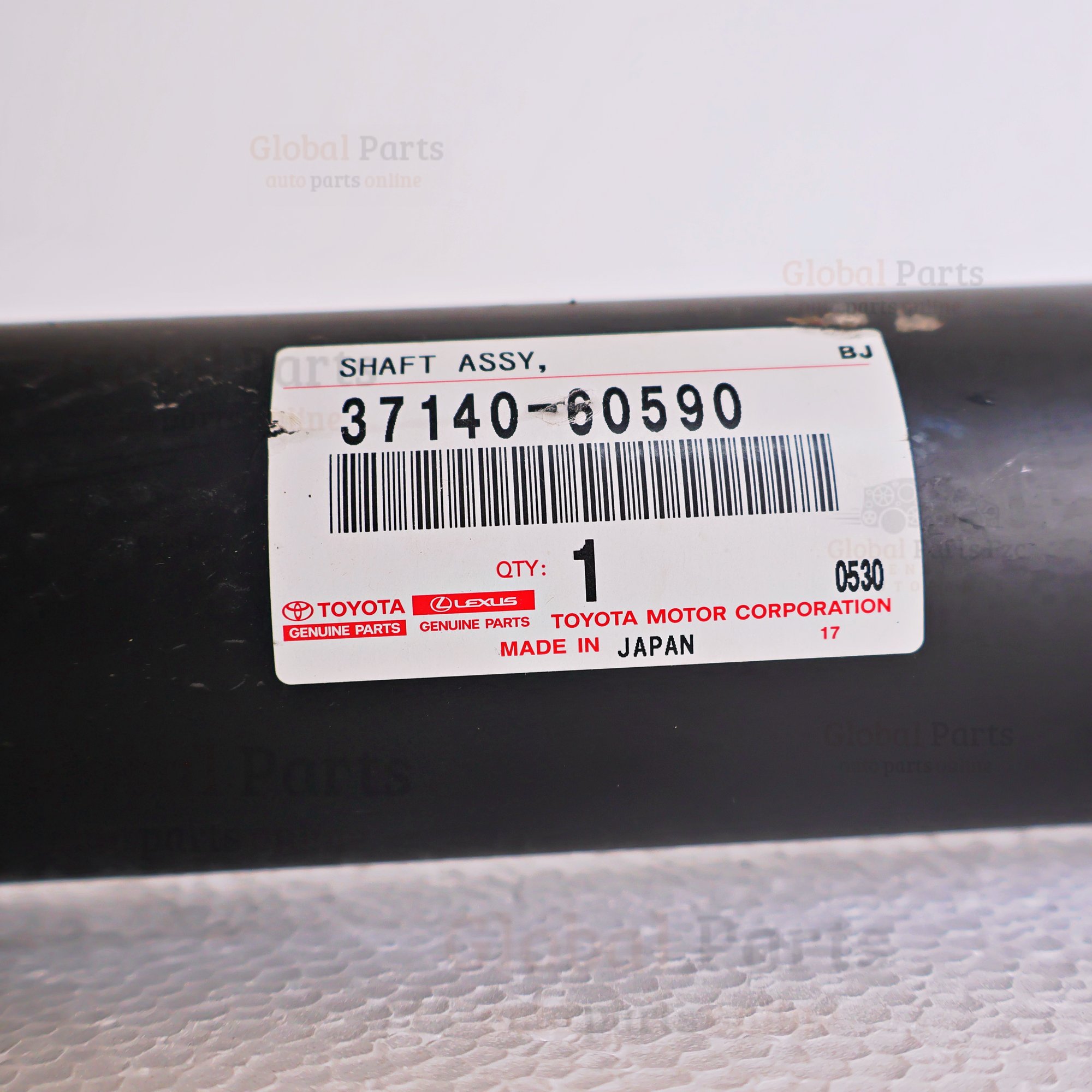 Genuine Toyota OEM Propeller Front Shaft Assembly - 37140-60590