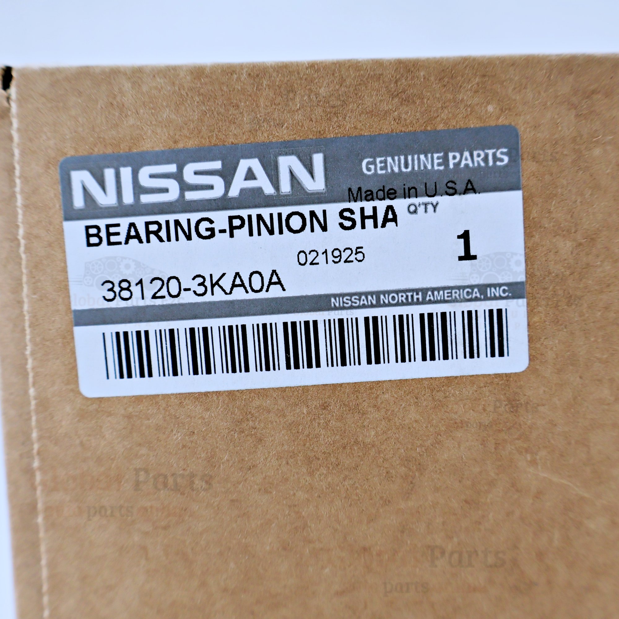 Genuine Nissan OEM Pinion Bearing - 38120-3KA0A